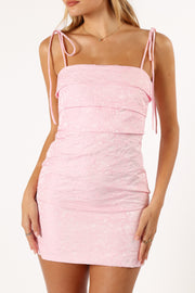 Petal and Pup USA DRESSES Abigail Mini Dress - Pink