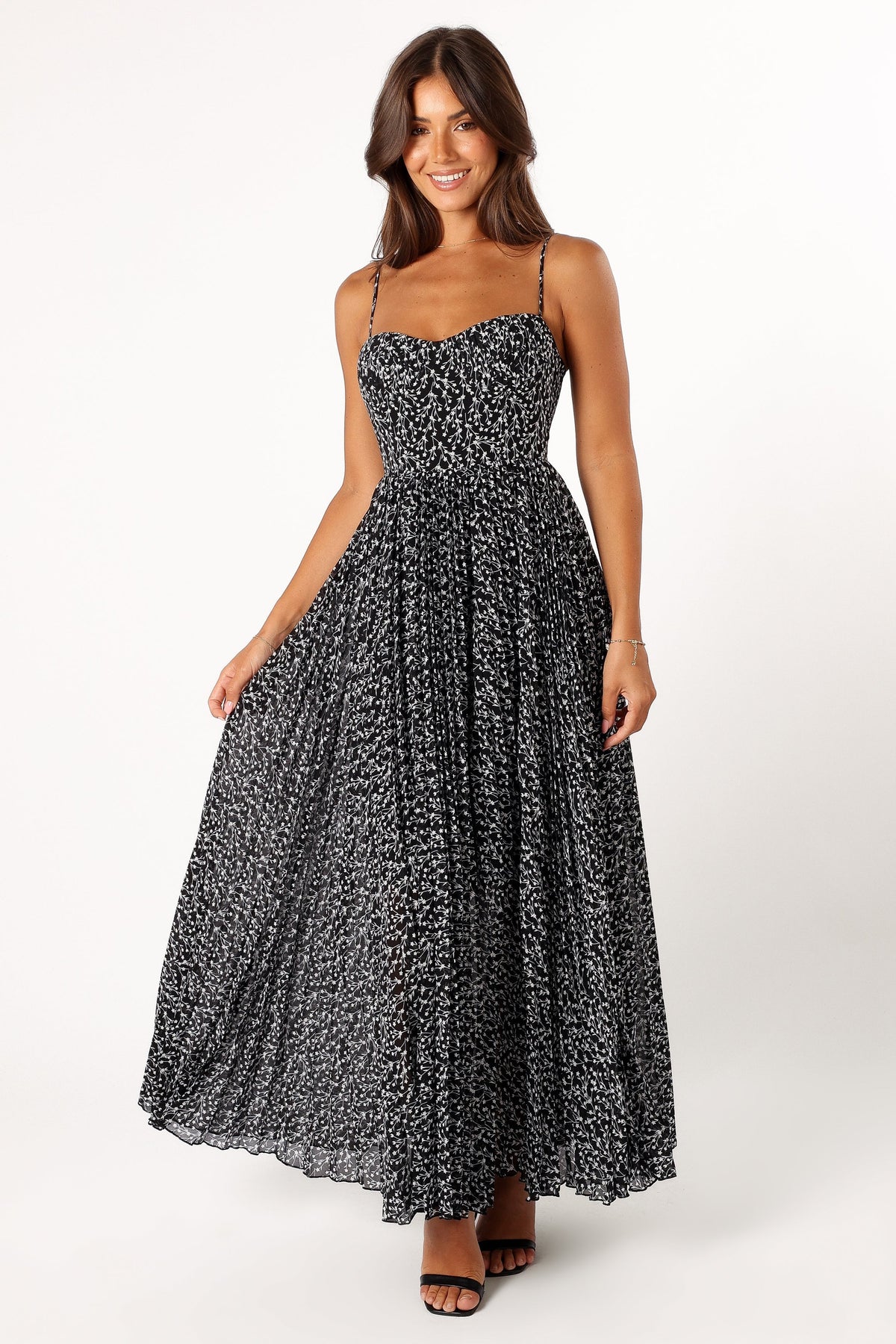 Petal and Pup Women's Achanti Pleated Maxi Dress