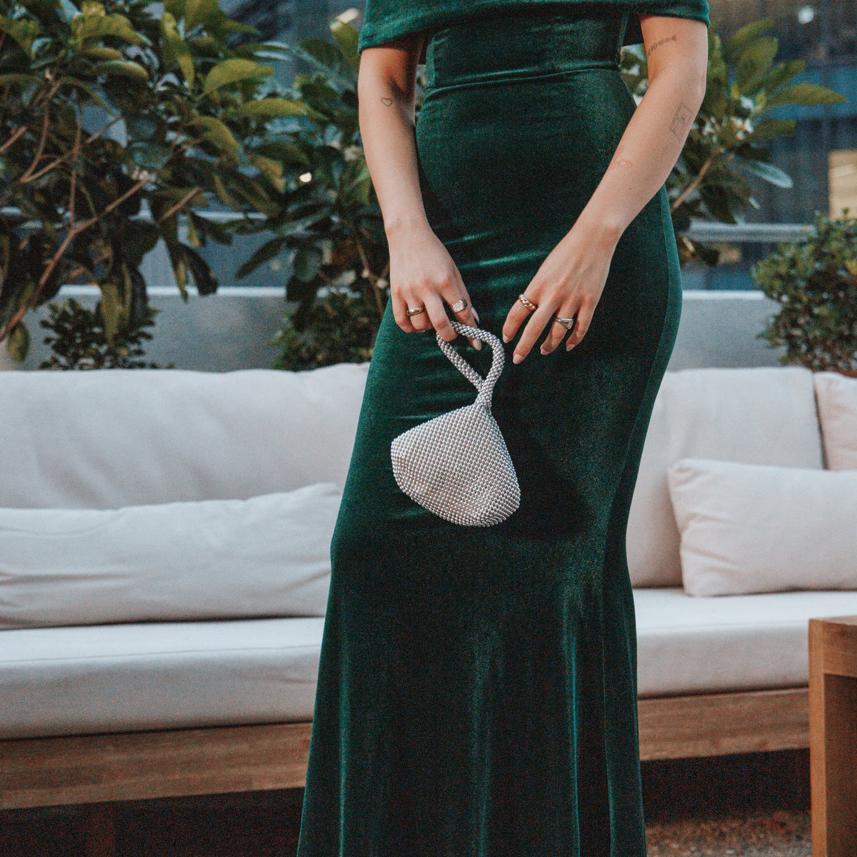Adair Off Shoulder Maxi Dress - Emerald Green | Petal & Pup USA Adair Off Shoulder Maxi Dress - Emerald Green | Petal & Pup USA