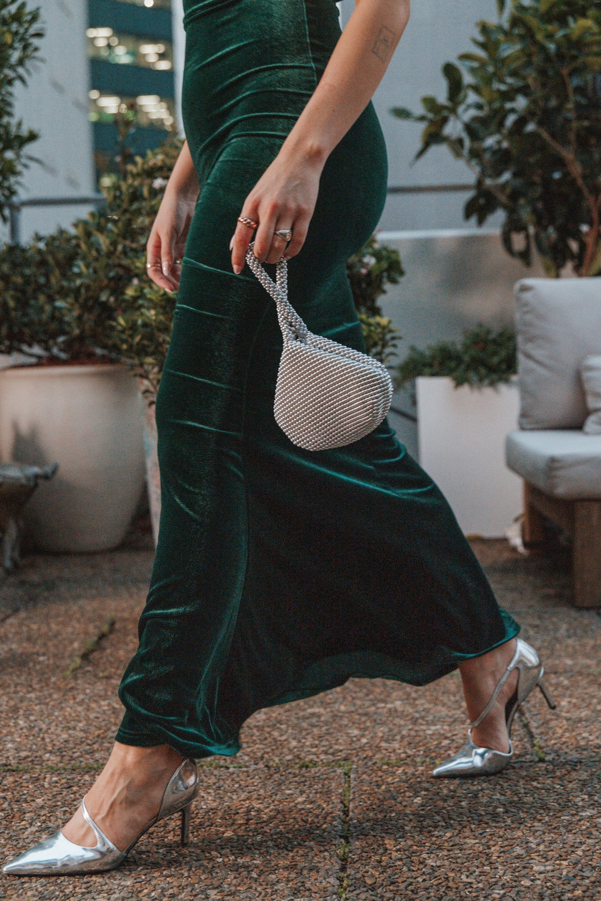 Adair Off Shoulder Maxi Dress - Emerald Green | Petal & Pup USA Adair Off Shoulder Maxi Dress - Emerald Green | Petal & Pup USA