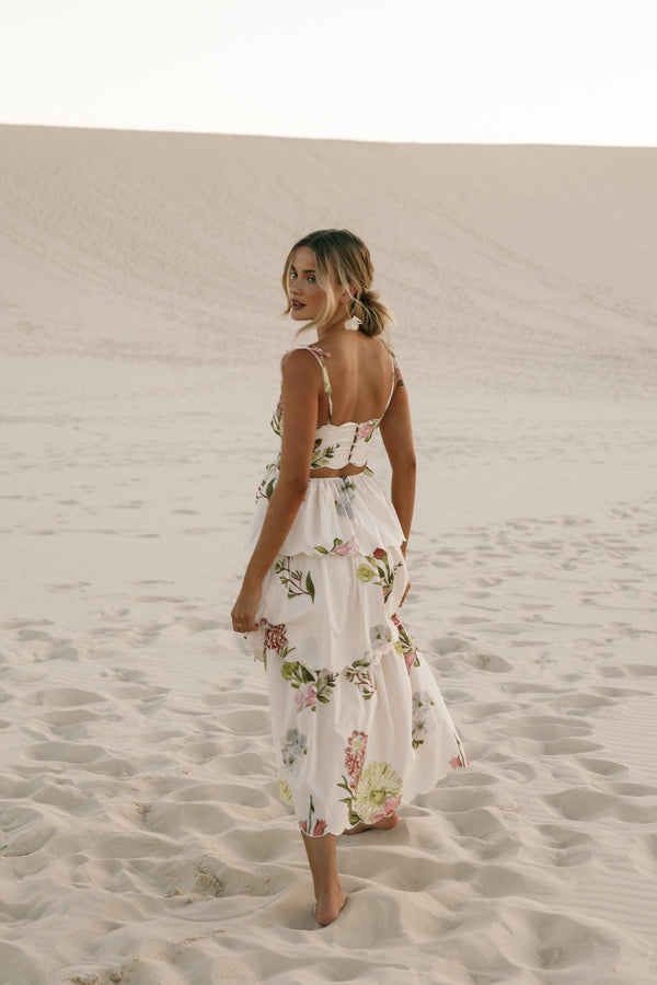 Petal and Pup USA DRESSES Adelaide Maxi Dress - Native Flora
