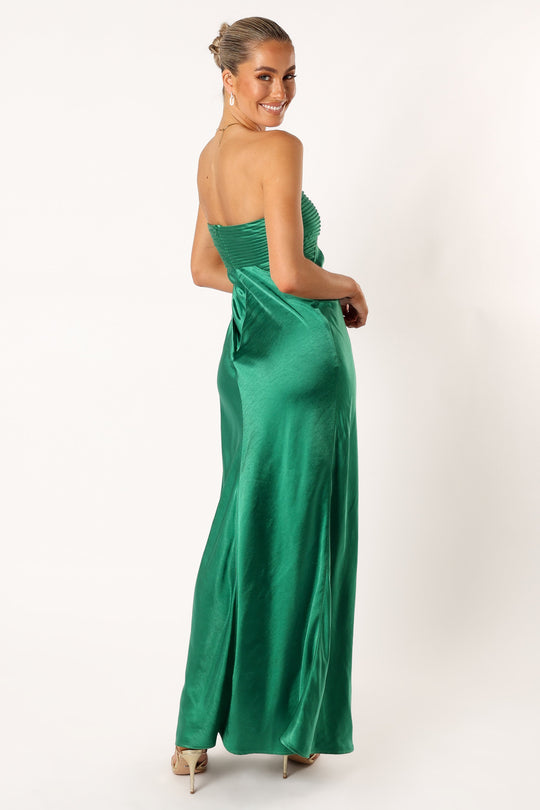 Adina Maxi Dress - Emerald - Petal & Pup USA