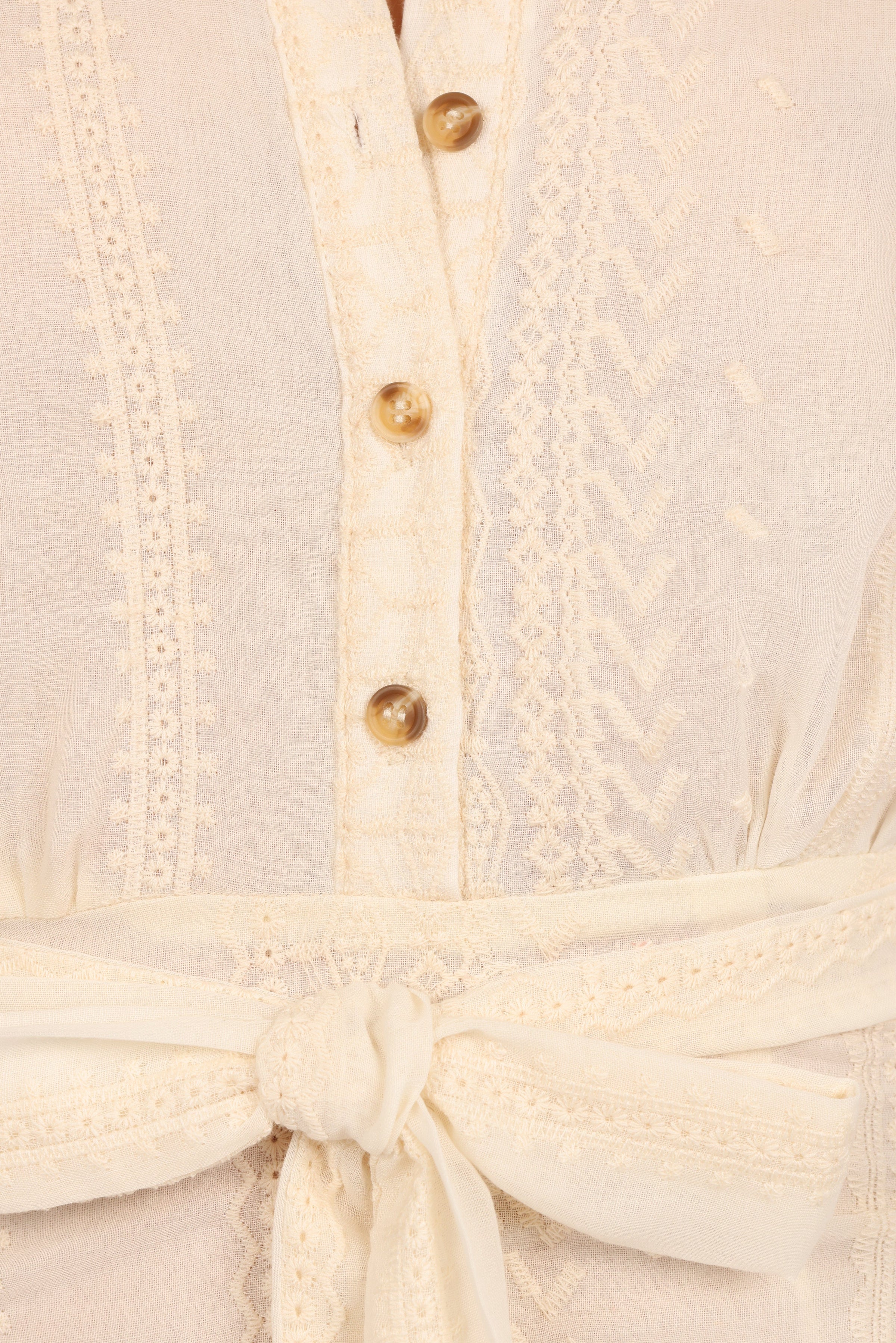 Petal and Pup USA DRESSES Adorlee Midi Dress - Cream