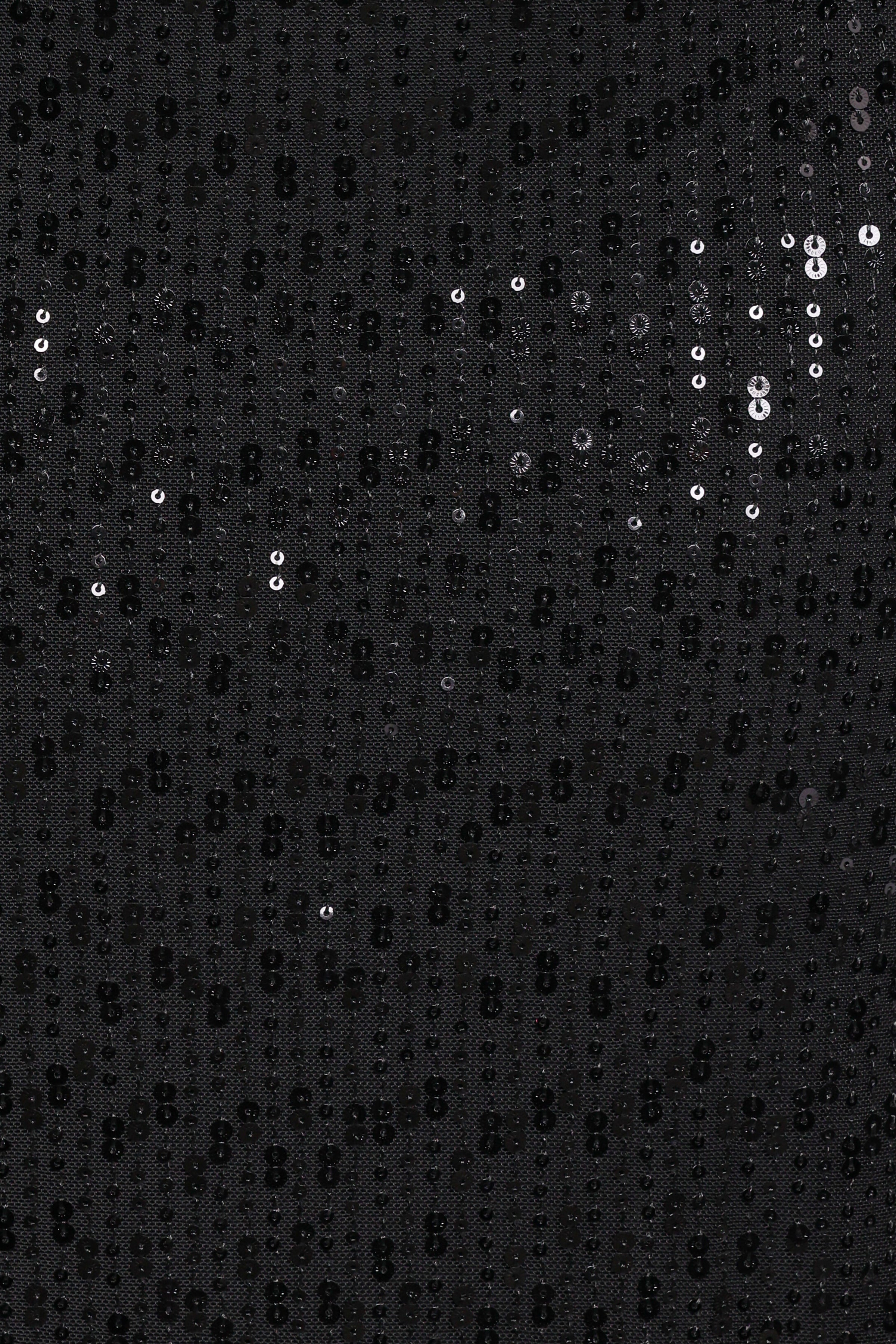 Petal and Pup USA DRESSES Agnes Strapless Sequin Maxi Dress - Black