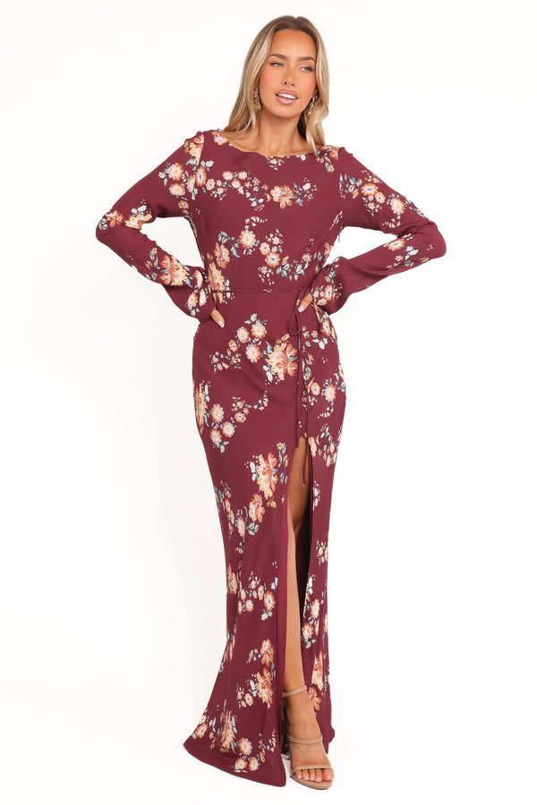 petal & pup women's hilary pleated maxi dress Petal and Pup Women's Hilary Pleated Maxi Dress at CoolSprings Galleria in Franklin, TN