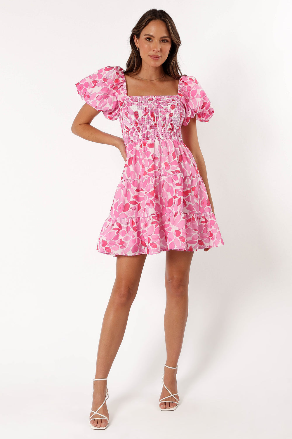 Petal and Pup USA DRESSES Alisyn Mini Dress - Pink Multi