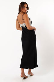 Petal and Pup USA DRESSES Alita Midi Dress - Black