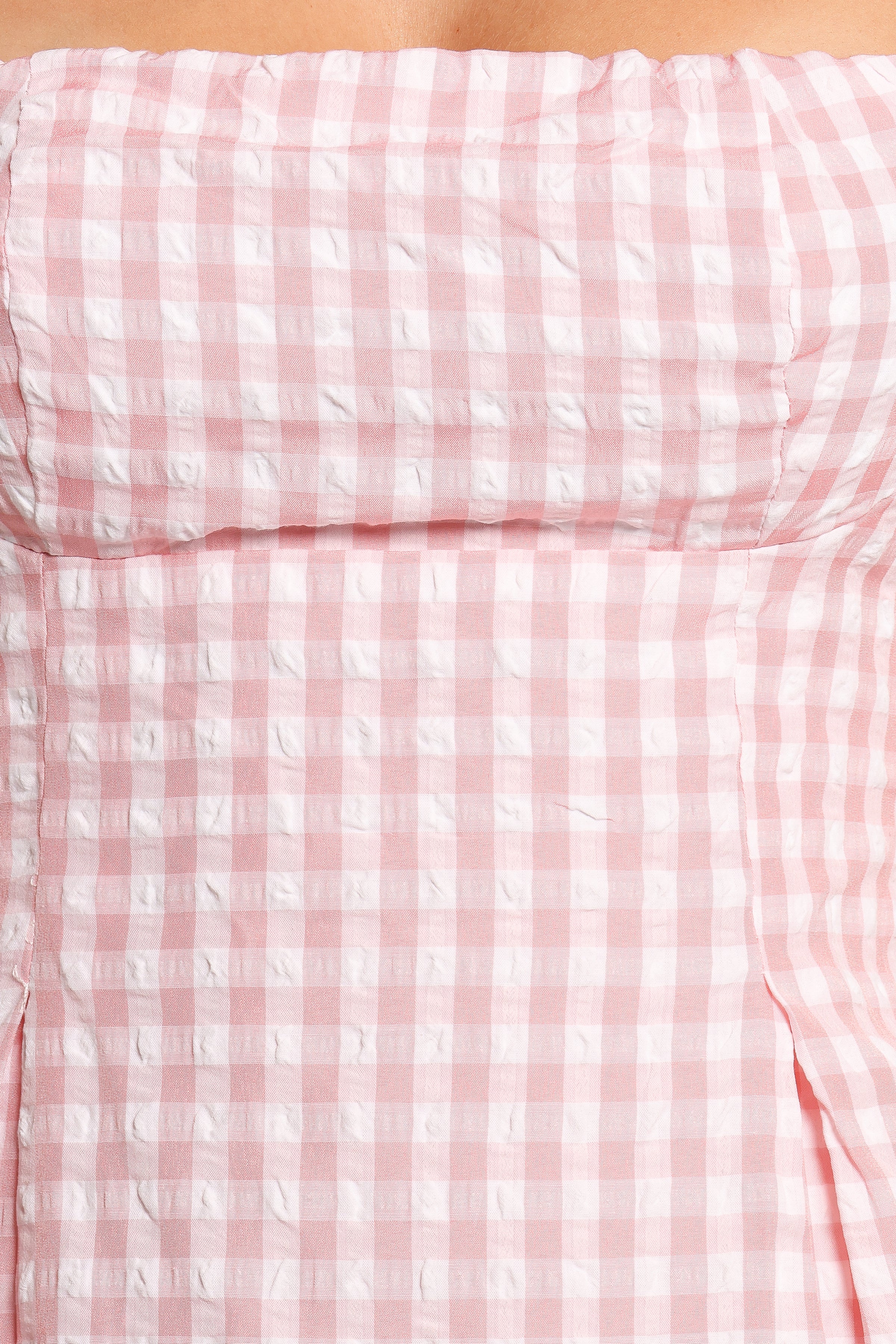 Petal and Pup USA DRESSES Althea Mini Dress - Pink Gingham