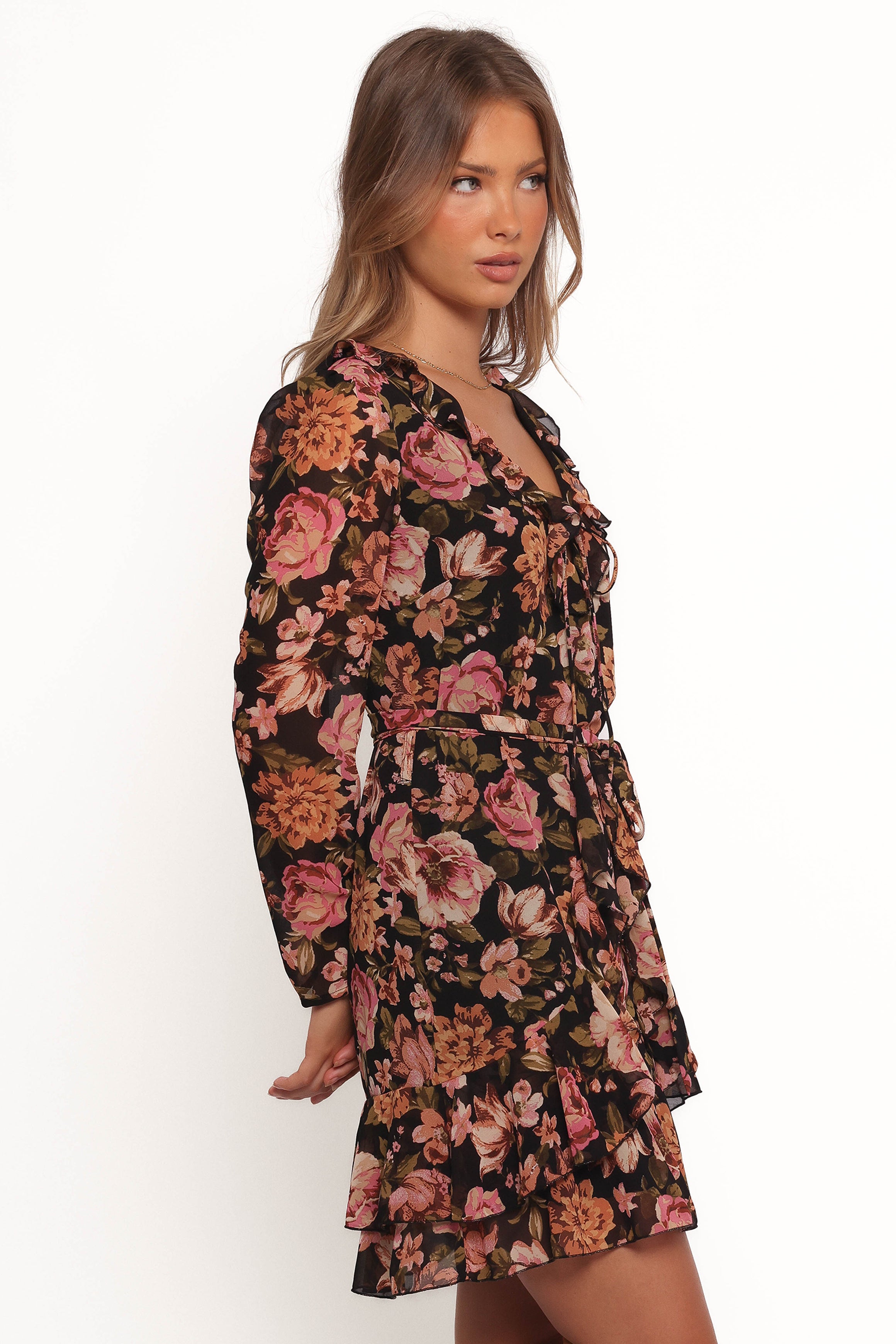 Petal and Pup USA DRESSES Alyssia Mini Dress - Floral