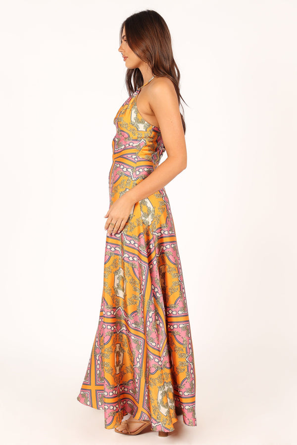 Petal and Pup USA DRESSES Amara Maxi Dress - Tangerine