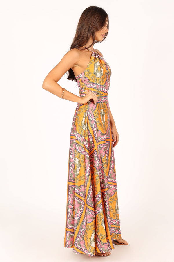 Petal and Pup USA DRESSES Amara Maxi Dress - Tangerine