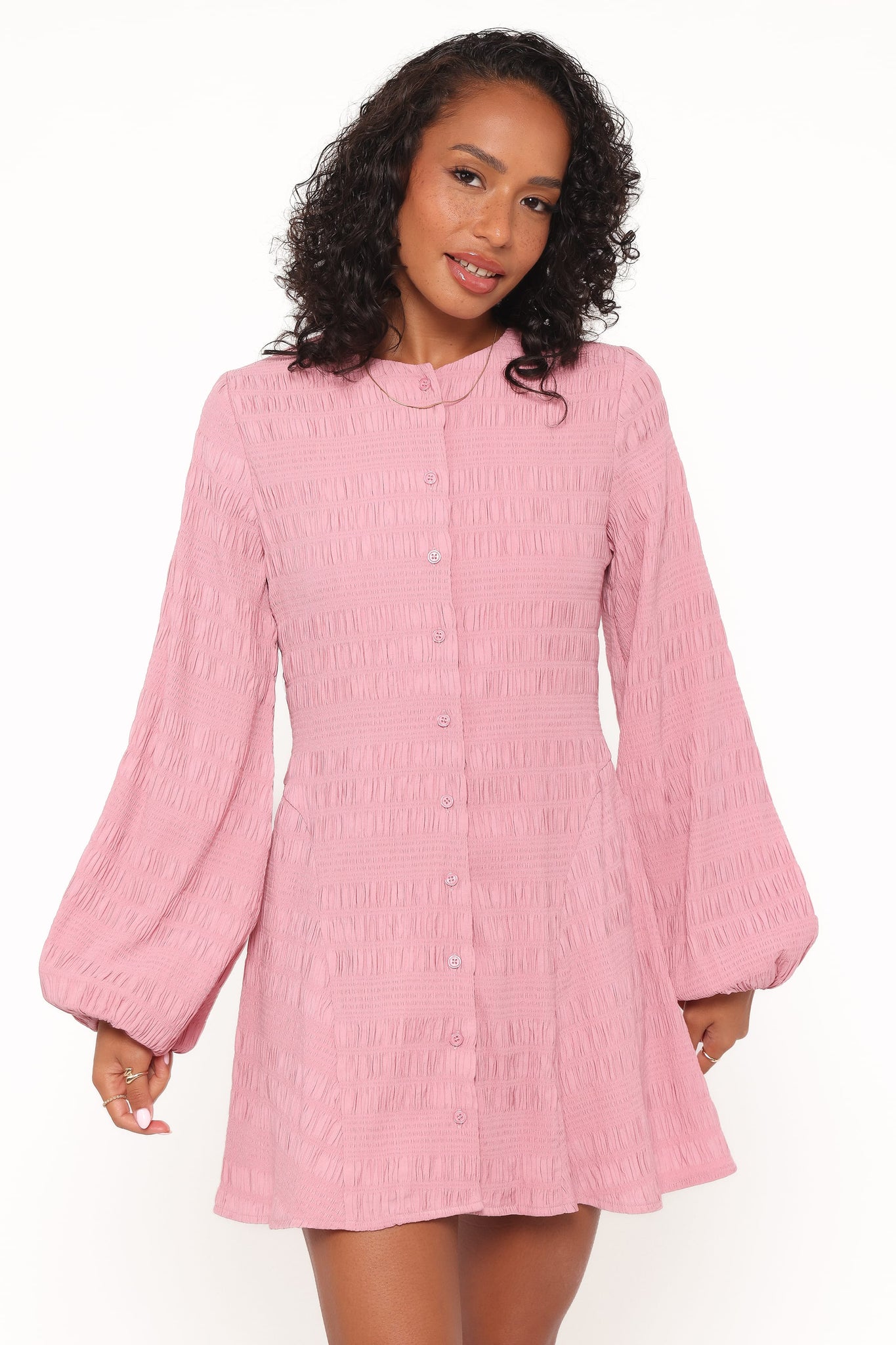 Amaya Long Sleeve Mini Dress