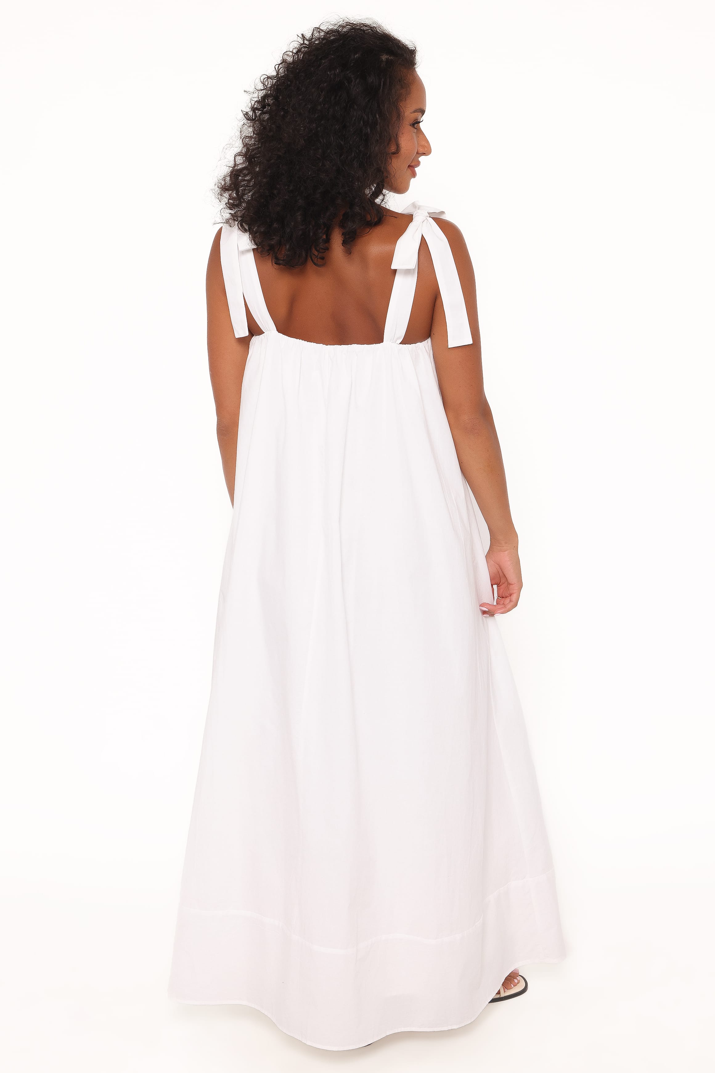 Petal and Pup USA DRESSES Amber Maxi Dress - White