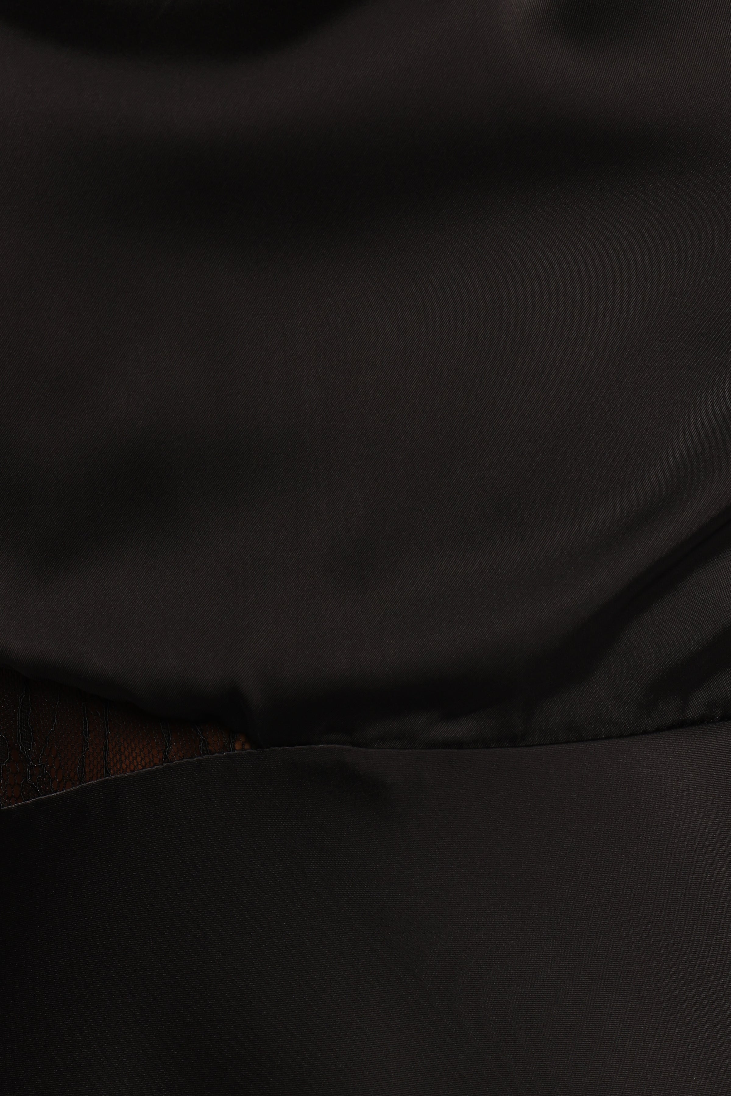 Petal and Pup USA DRESSES Anabelle Halter Neck Lace Maxi Dress - Black