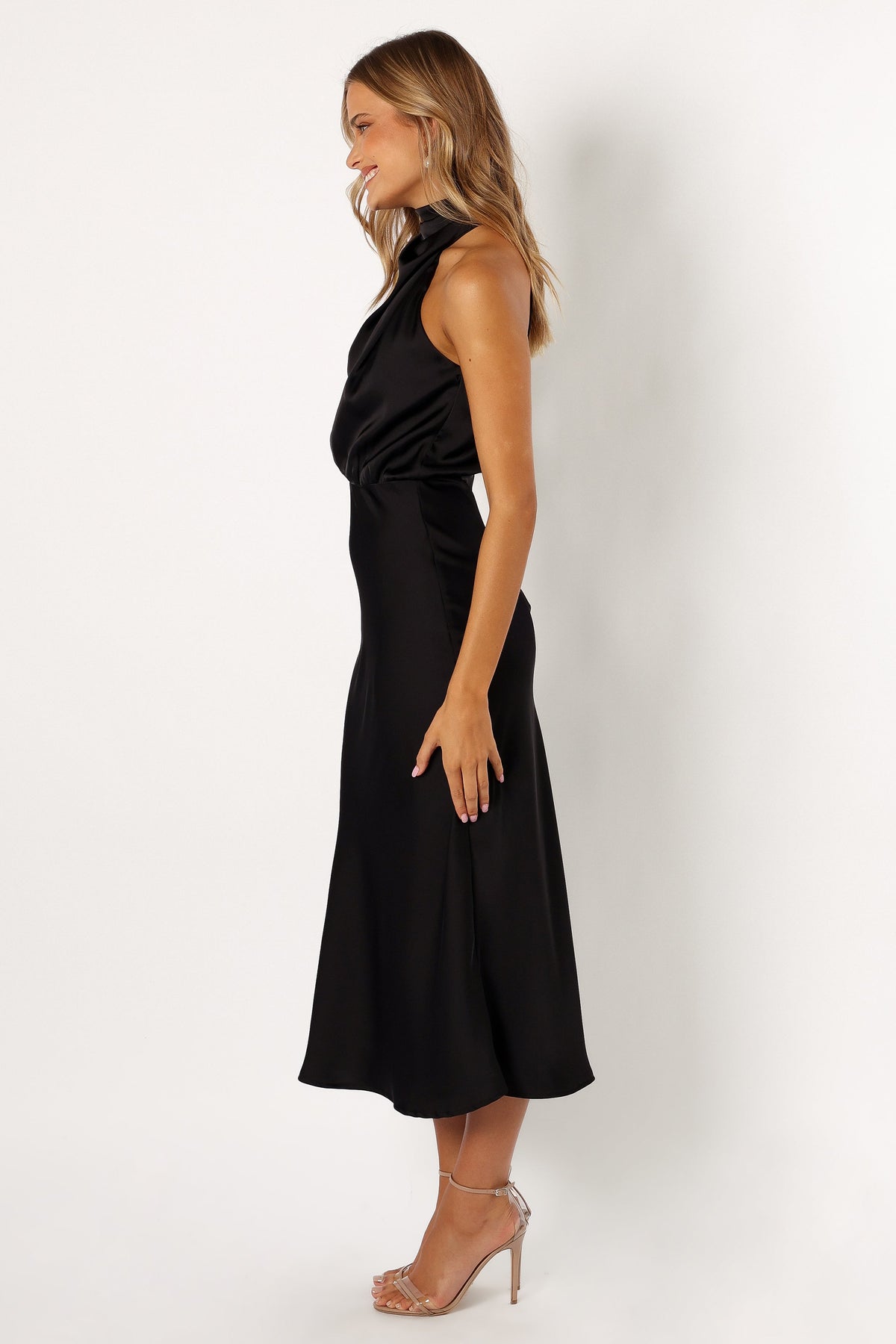 Petal and Pup Women's Anabelle Halter Neck Midi Dress