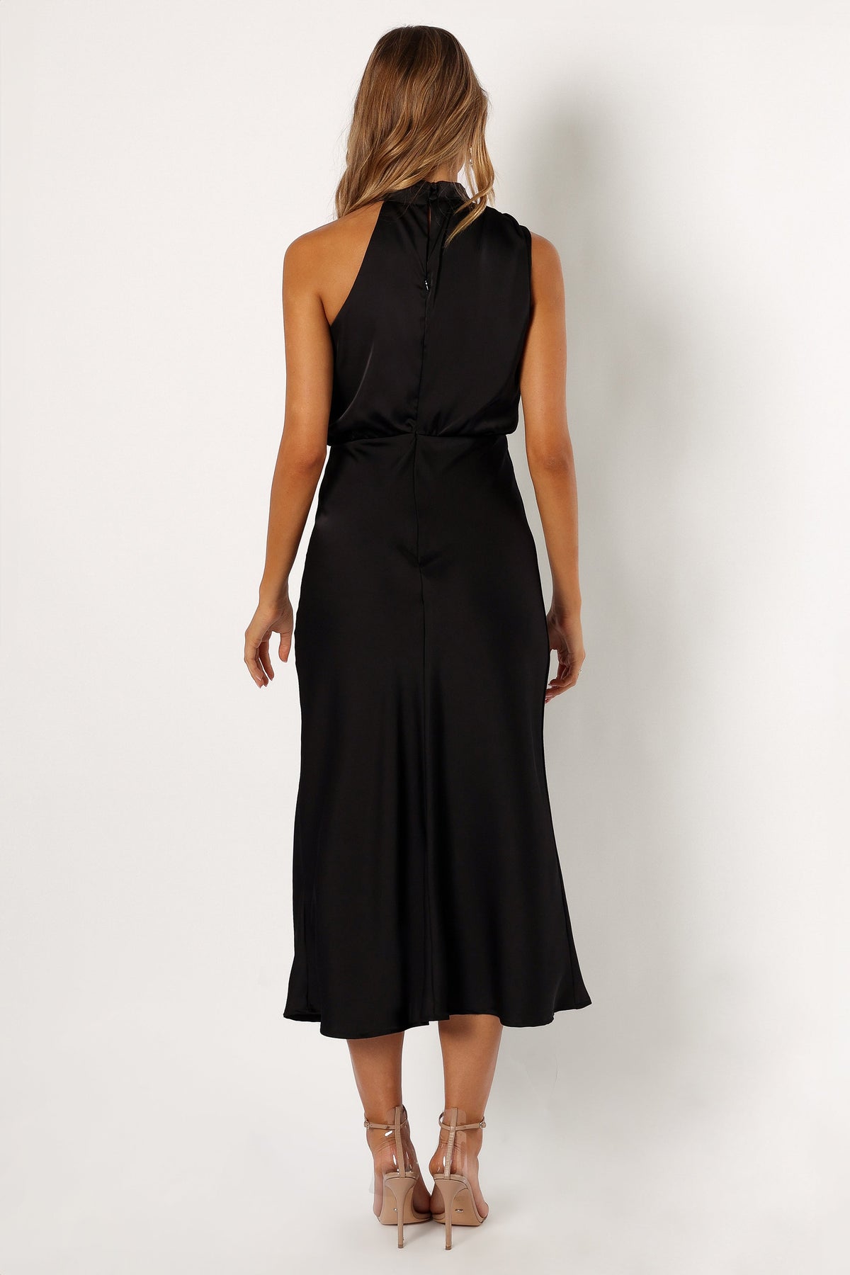 Petal and Pup Women's Anabelle Halter Neck Midi Dress - Black Petal and Pup Women's Anabelle Halter Neck Midi Dress - Black