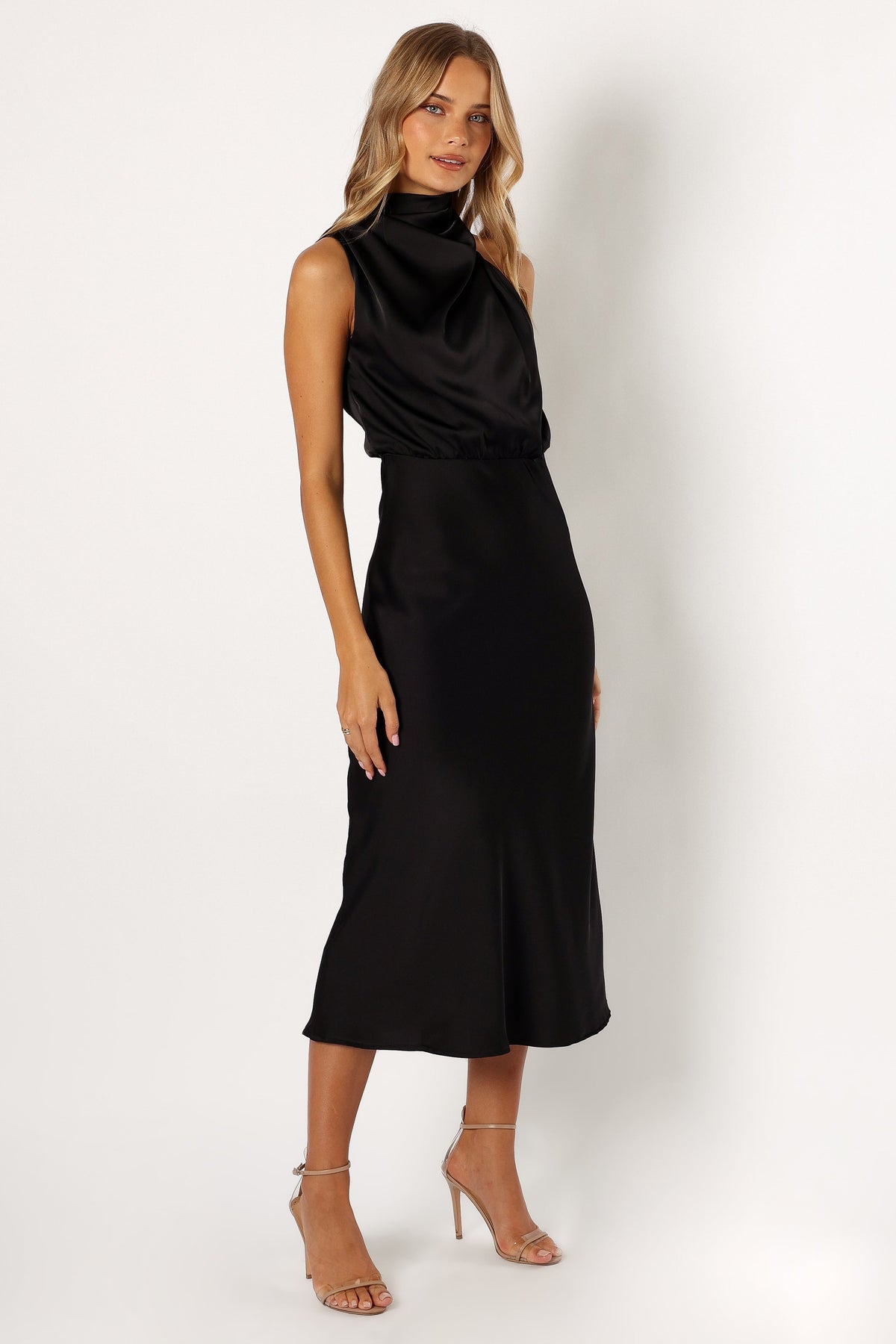 Petal and Pup Women's Anabelle Halter Neck Midi Dress