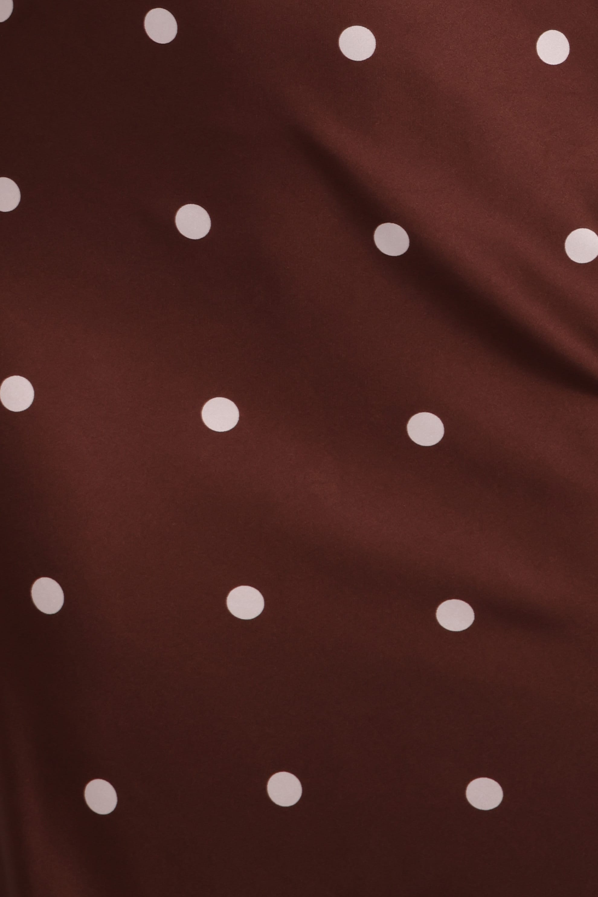 Petal and Pup USA DRESSES Anika Maxi Dress - Brown Polka Dot