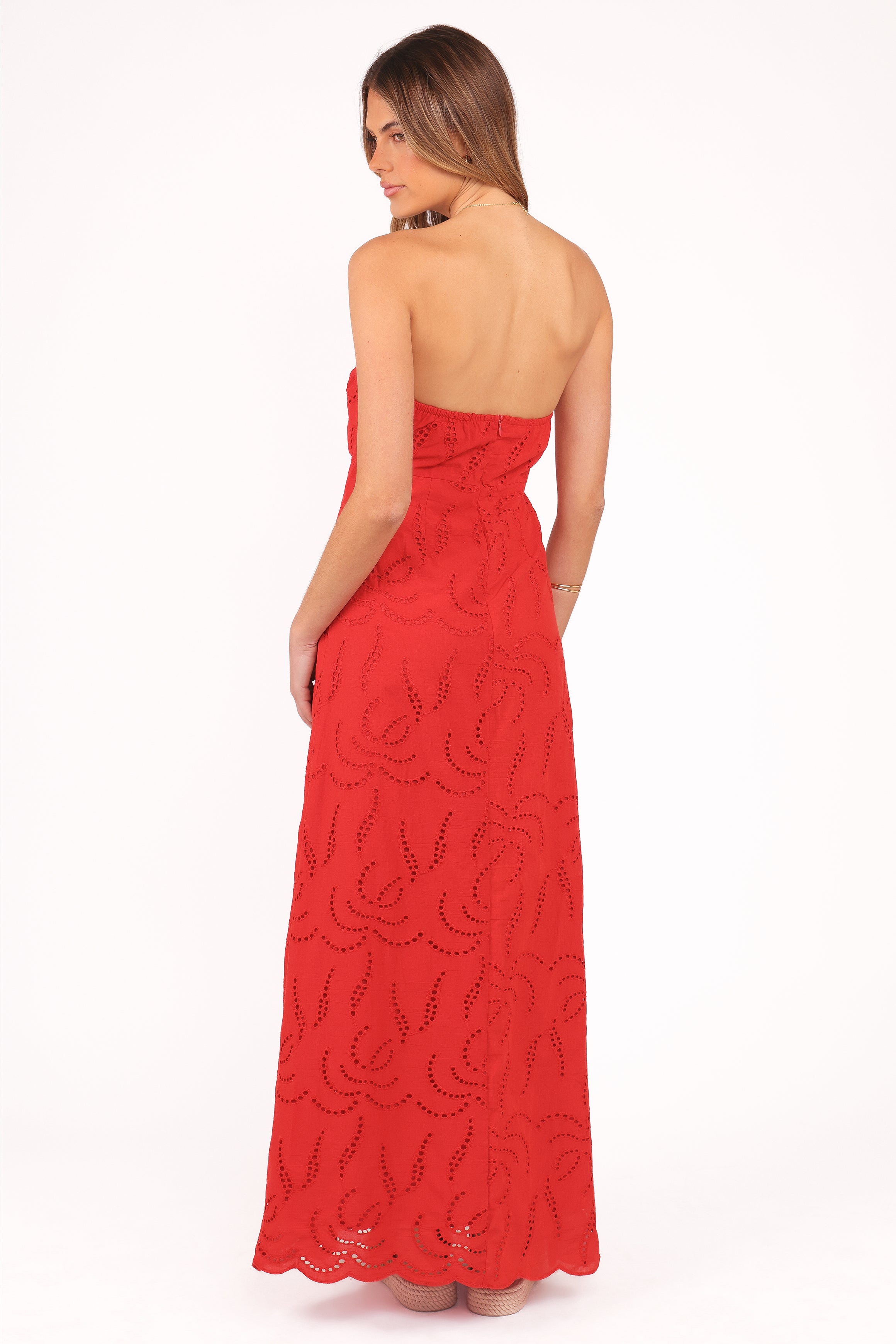 Petal and Pup USA DRESSES Annika Maxi Dress - Red