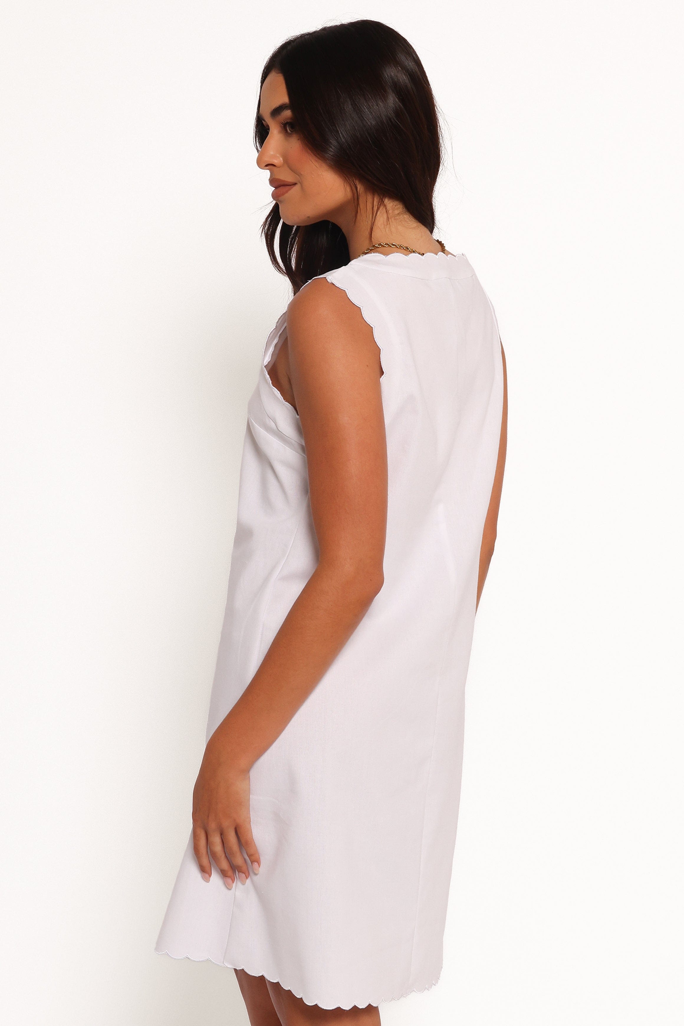 Petal and Pup USA DRESSES Ariah Mini Dress - White (Hold for Rack)