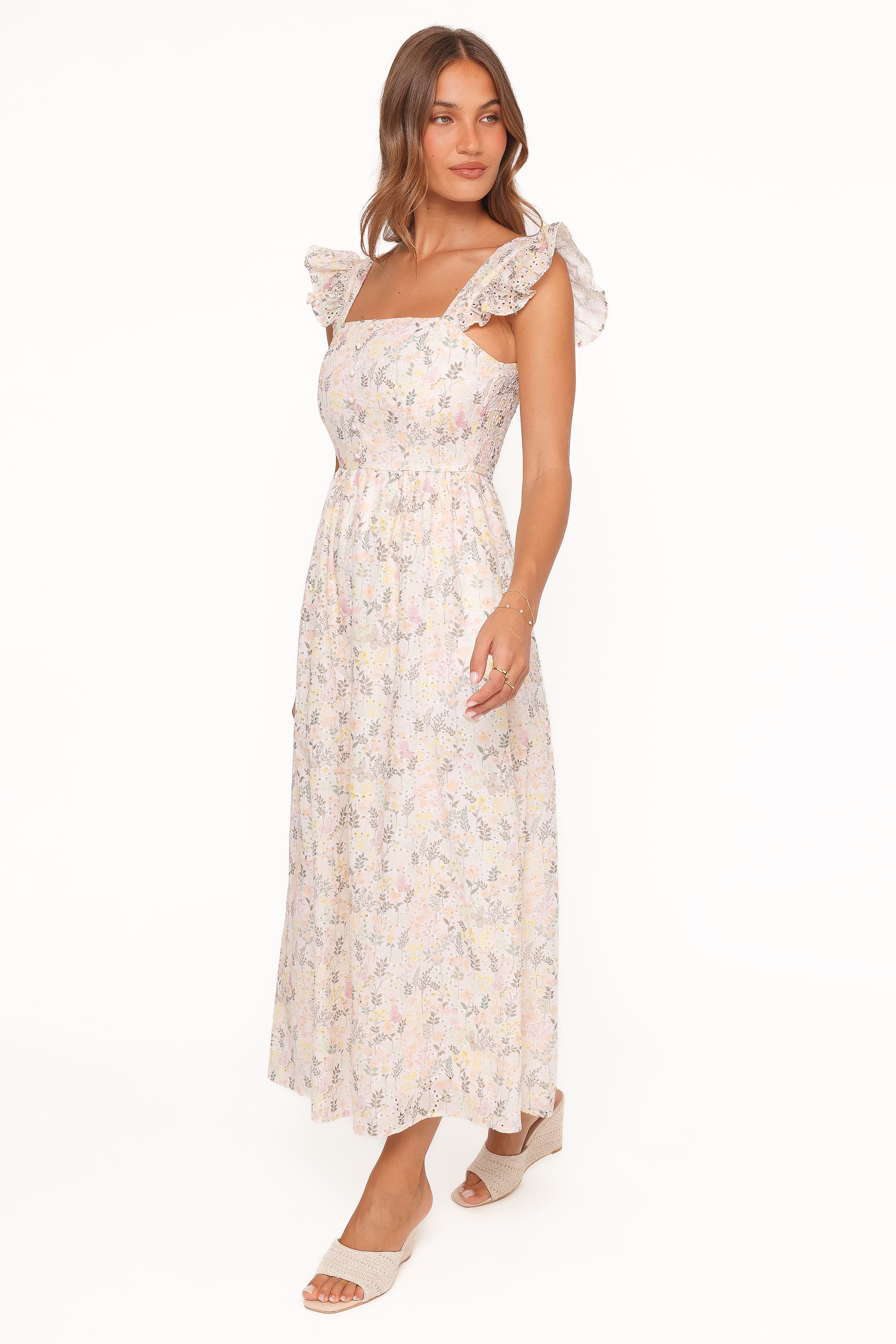 Ashtonleigh Midi Dress - Multi Floral, XL, Petal & Pup Ashtonleigh Midi Dress - Multi Floral, XL, Petal & Pup