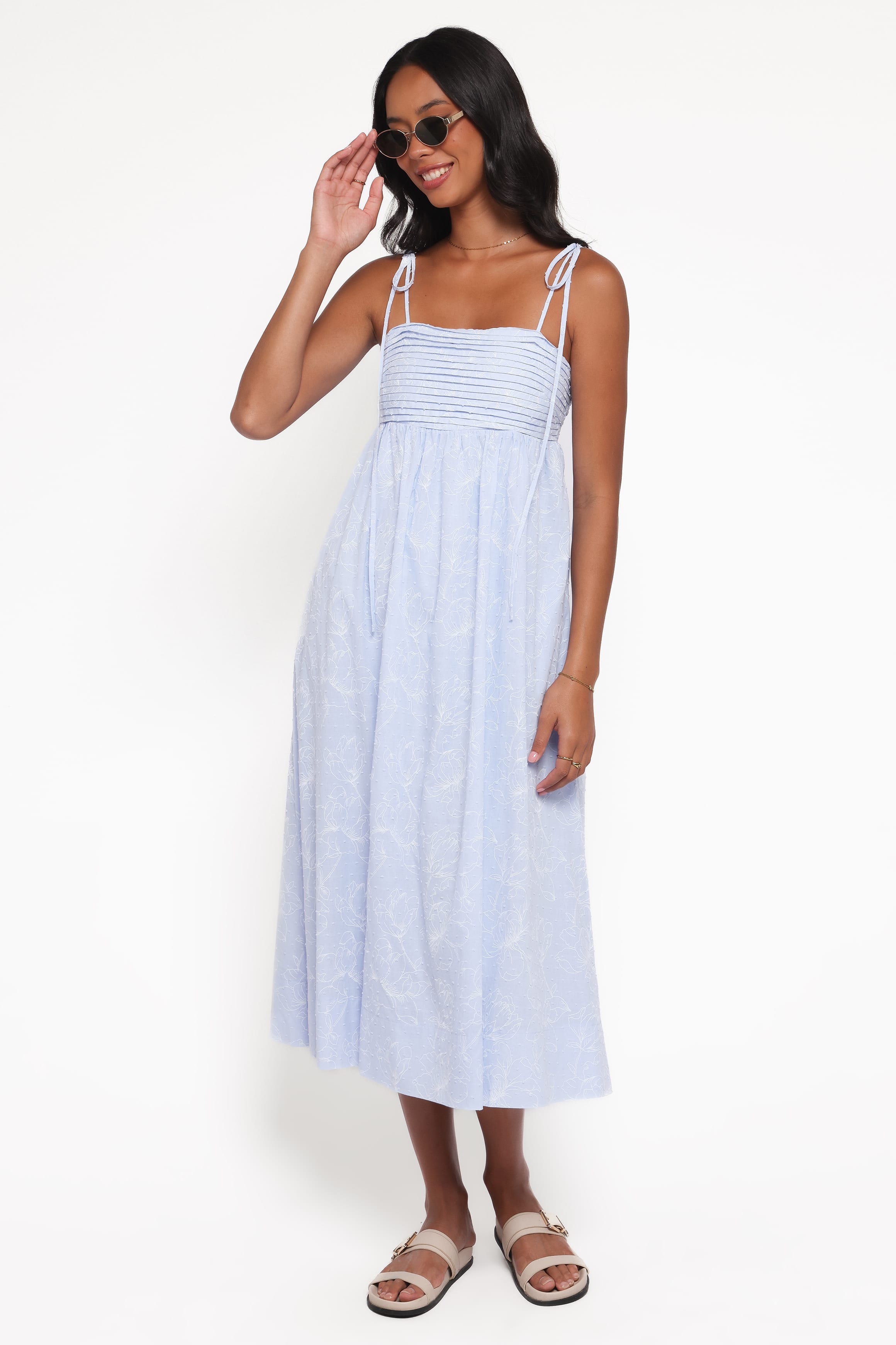 Petal and Pup USA DRESSES Ashtyn Maxi Dress - Cornflower Blue