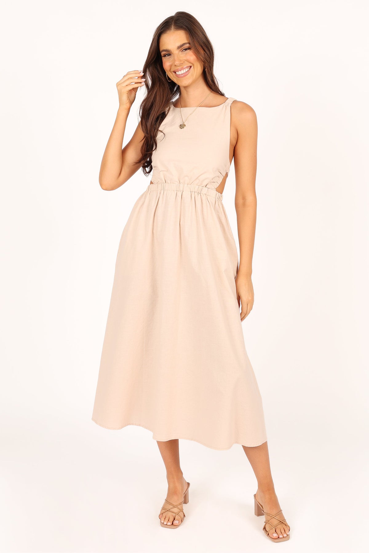Aubrey Cutout Midi Dress