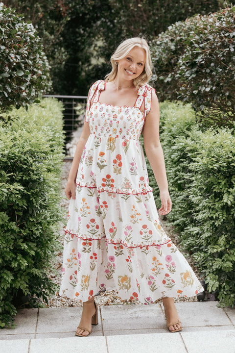 aurelia crepe maxi dress Petal and Pup Women's Aurelia Maxi Dress