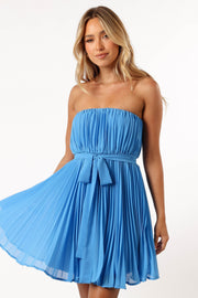 Petal and Pup USA DRESSES Austen Strapless Dress - Aqua