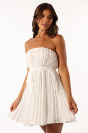 Petal and Pup USA DRESSES Austen Strapless Dress - Off White