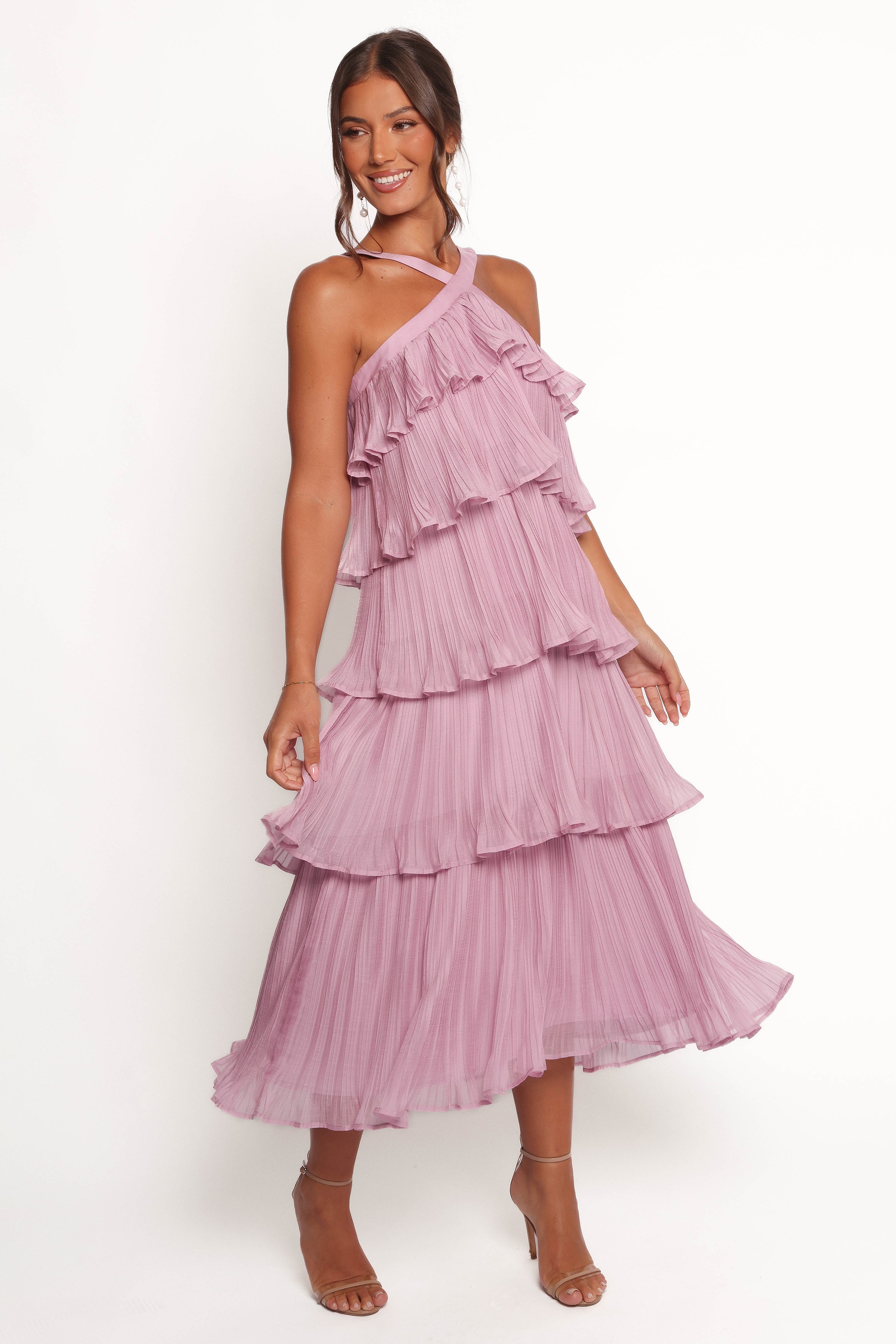 Petal and Pup USA DRESSES Aveline Midi Dress - Lilac