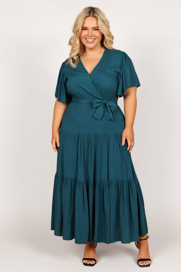 Petal and Pup USA DRESSES Barker Dress - Teal