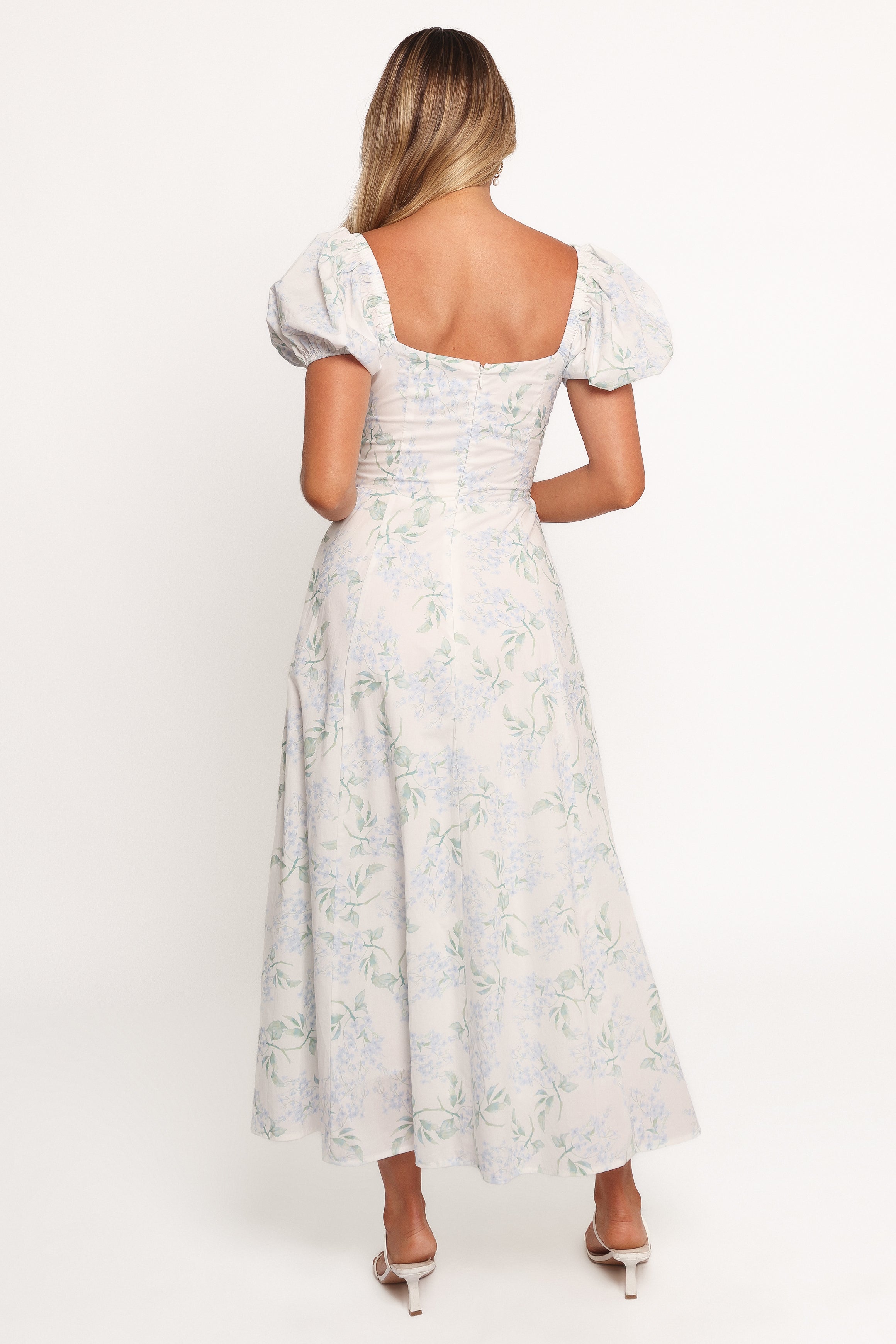 Petal and Pup USA DRESSES Beati Midi Dress - Blue