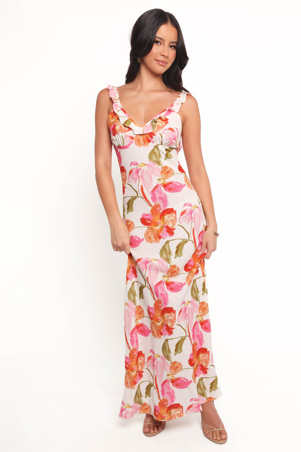 Petal and Pup USA DRESSES Beckie Maxi Dress - Everlyn Floral