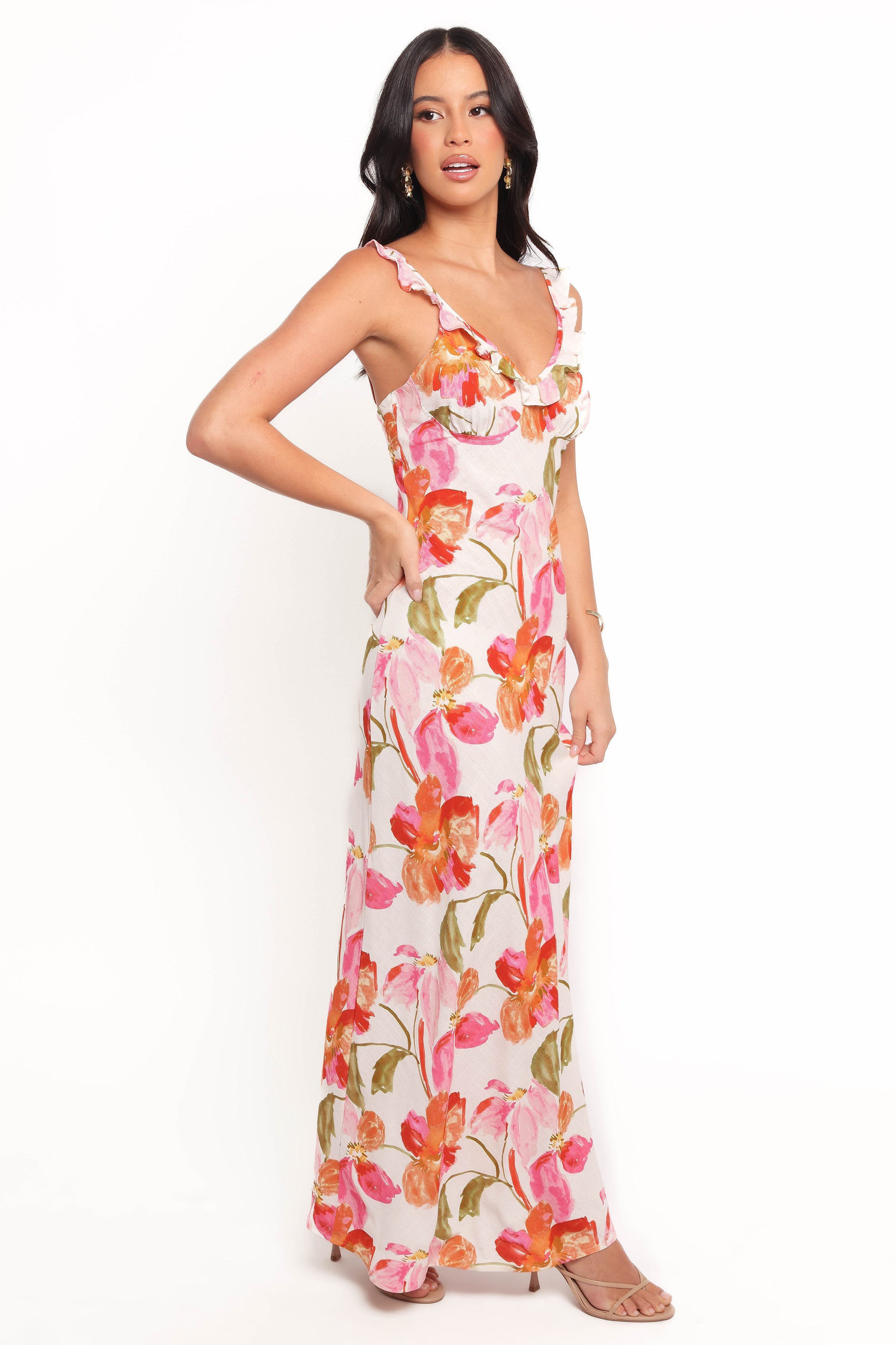 Petal and Pup USA DRESSES Beckie Maxi Dress - Everlyn Floral