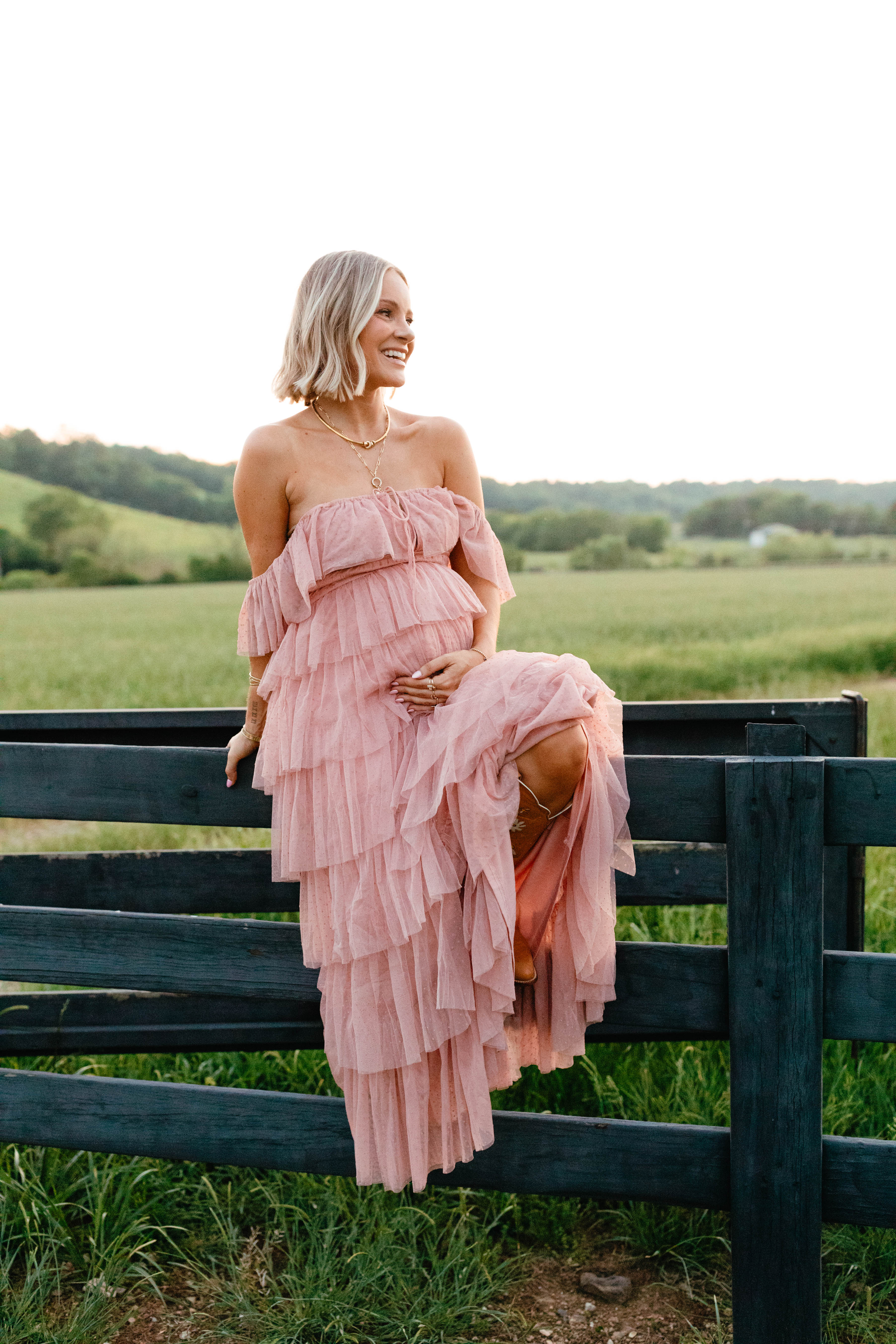 Petal and Pup USA DRESSES Belle Maxi Dress - Blush