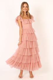 Petal and Pup USA DRESSES Belle Maxi Dress - Blush