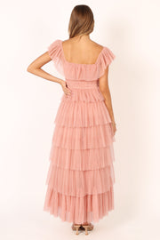 Petal and Pup USA DRESSES Belle Maxi Dress - Blush