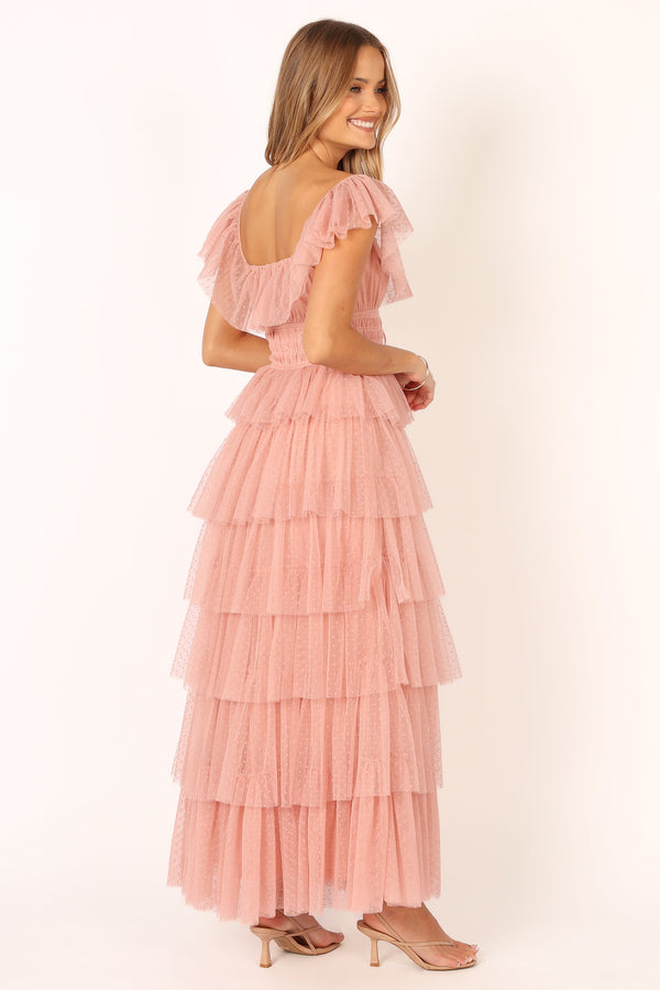 Petal and Pup USA DRESSES Belle Maxi Dress - Blush