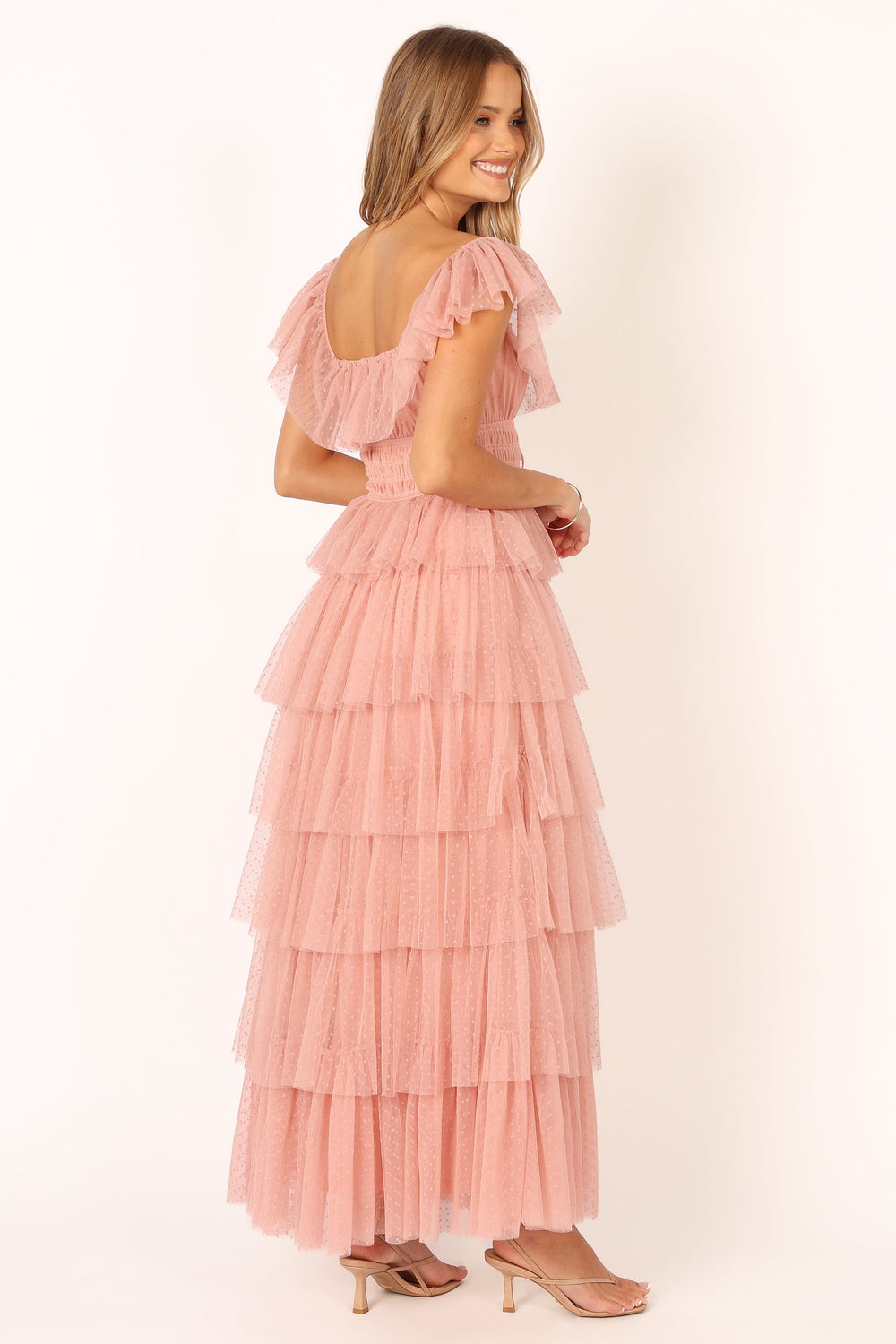 Petal and Pup USA DRESSES Belle Maxi Dress - Blush