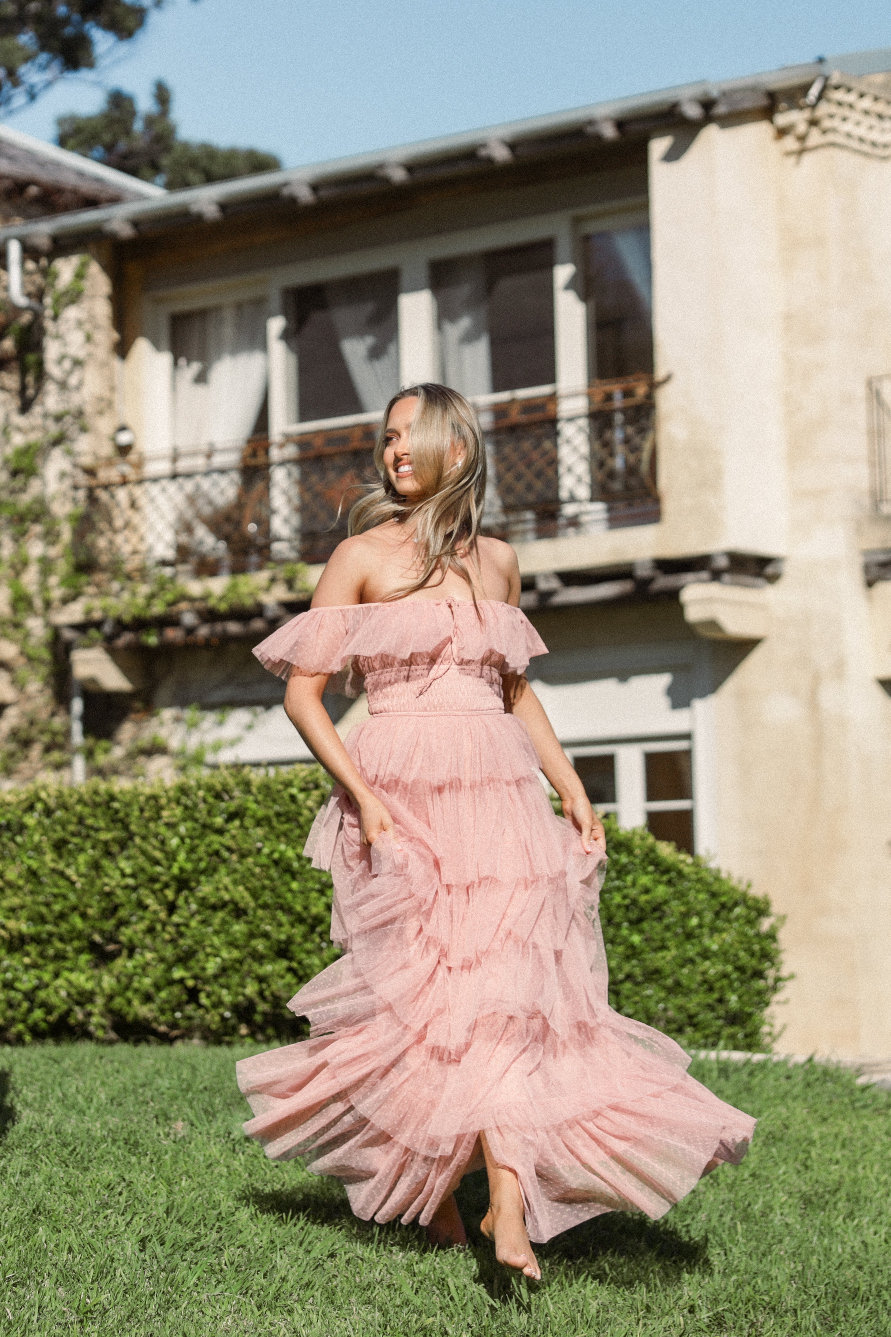 Picture perfect blush lace maxi dress best sale