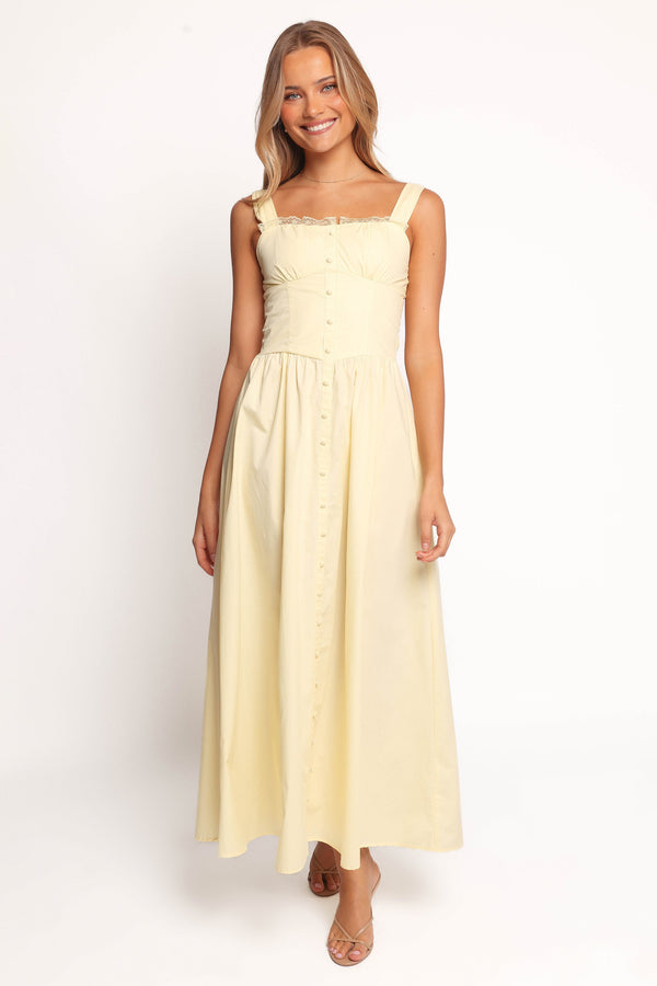 Petal and Pup USA DRESSES Bellus Maxi Dress - Yellow