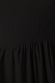 Petal and Pup USA DRESSES Bennie Midi Dress - Black