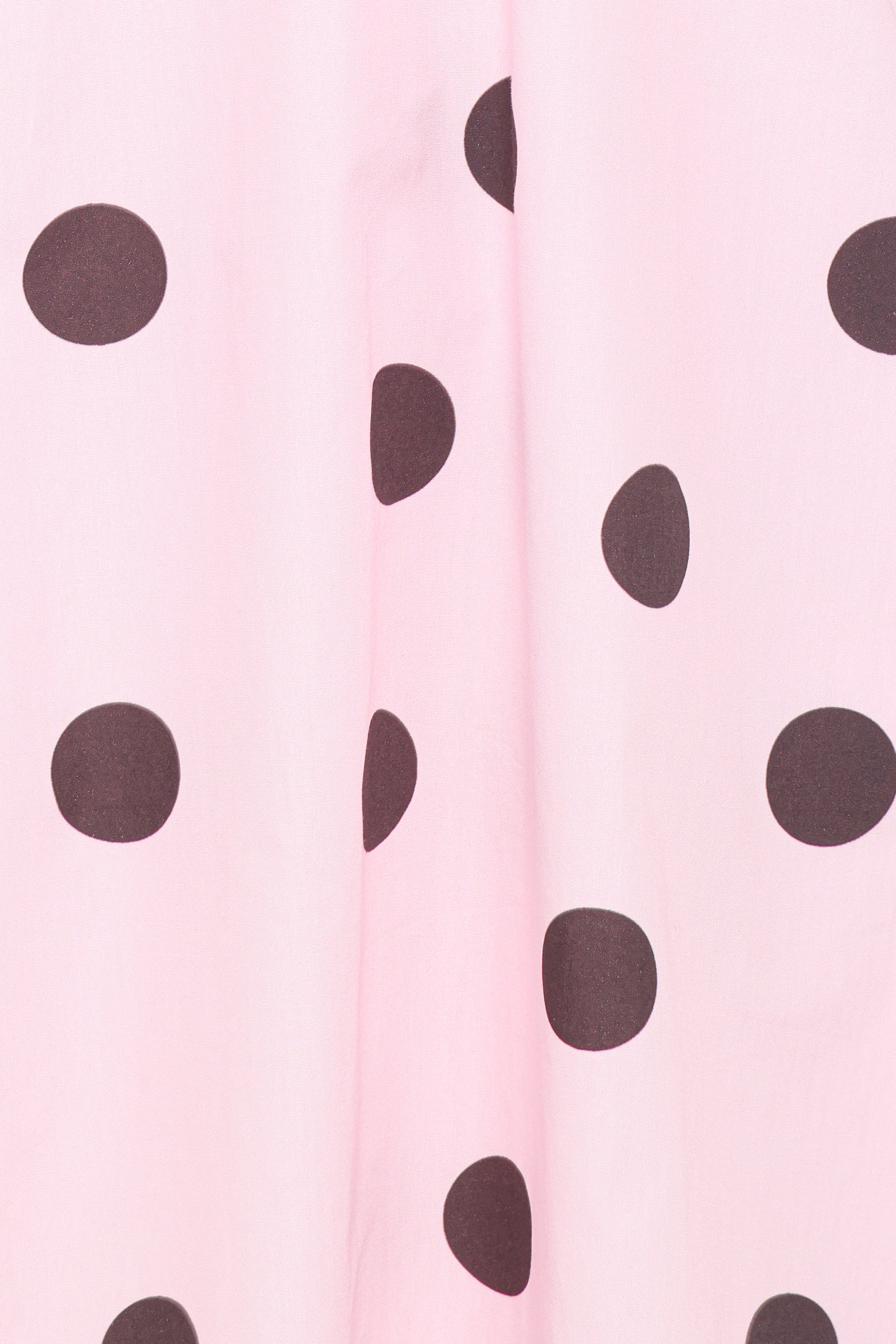 Petal and Pup USA DRESSES Bertine Mini Dress - Pink Polka Dot