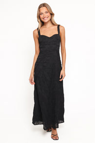 Petal and Pup USA DRESSES Beryl Maxi Dress - Black