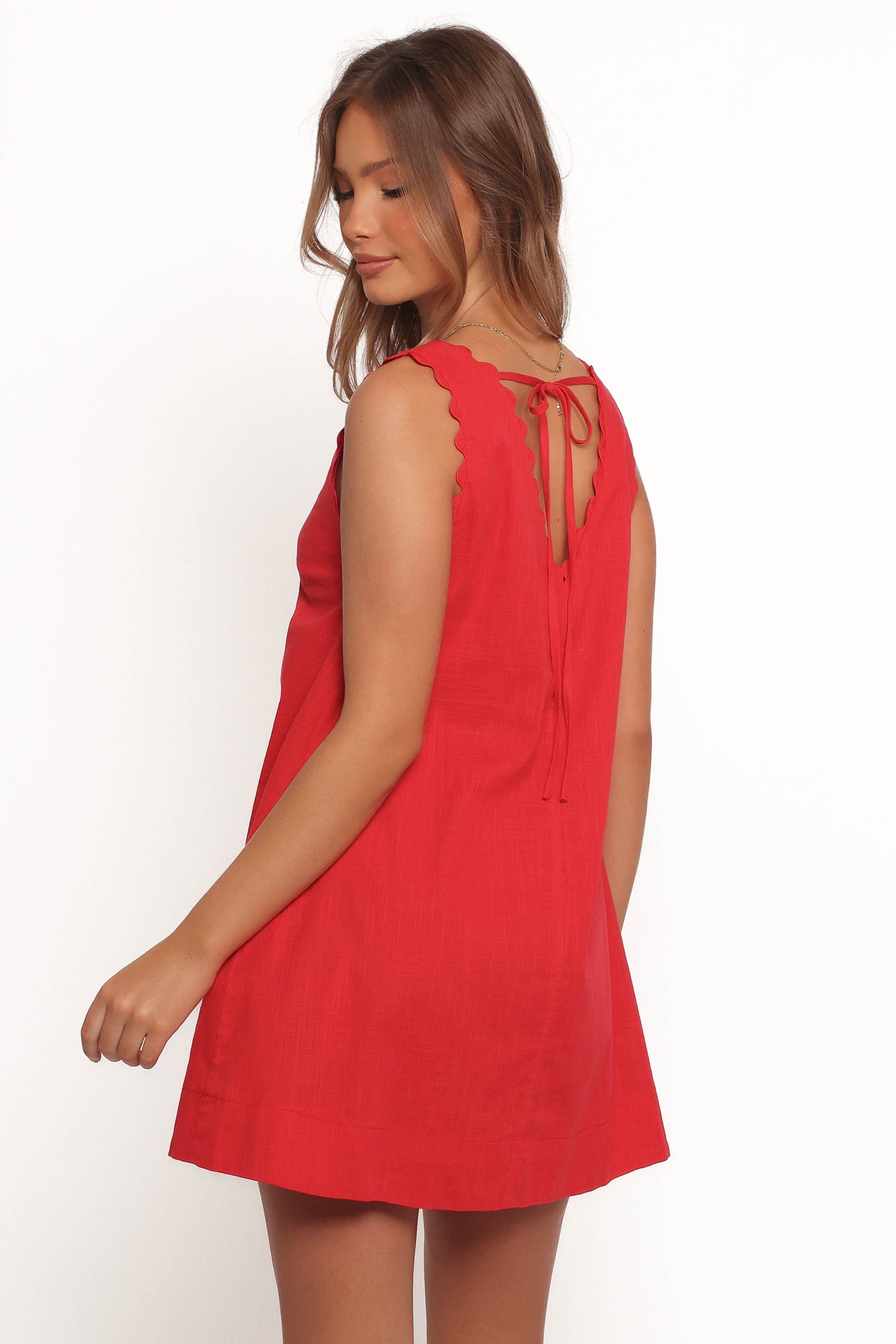 Petal and Pup USA DRESSES Blaine Mini Dress - Red