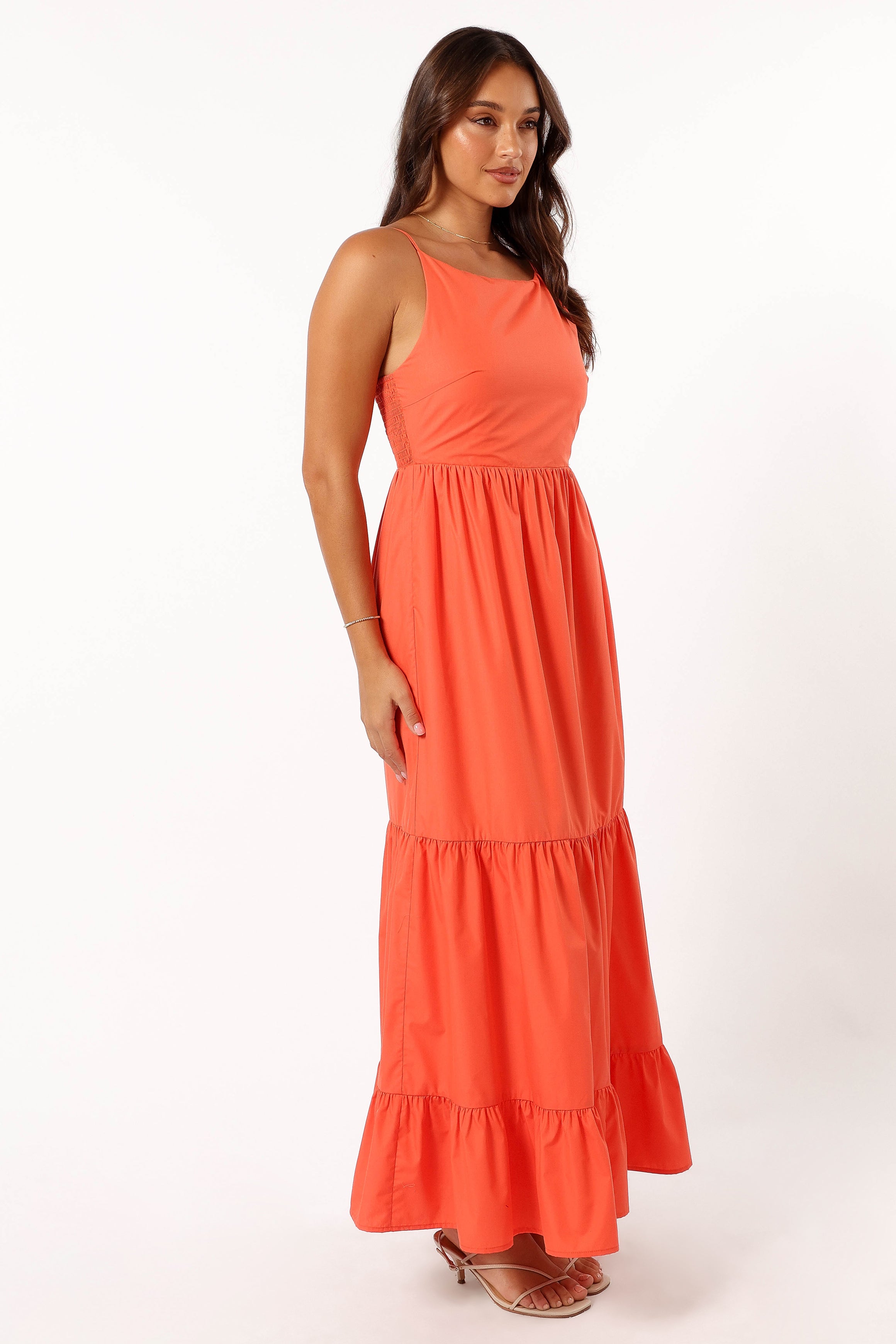 Petal and Pup USA DRESSES Blakely Maxi Dress - Orange