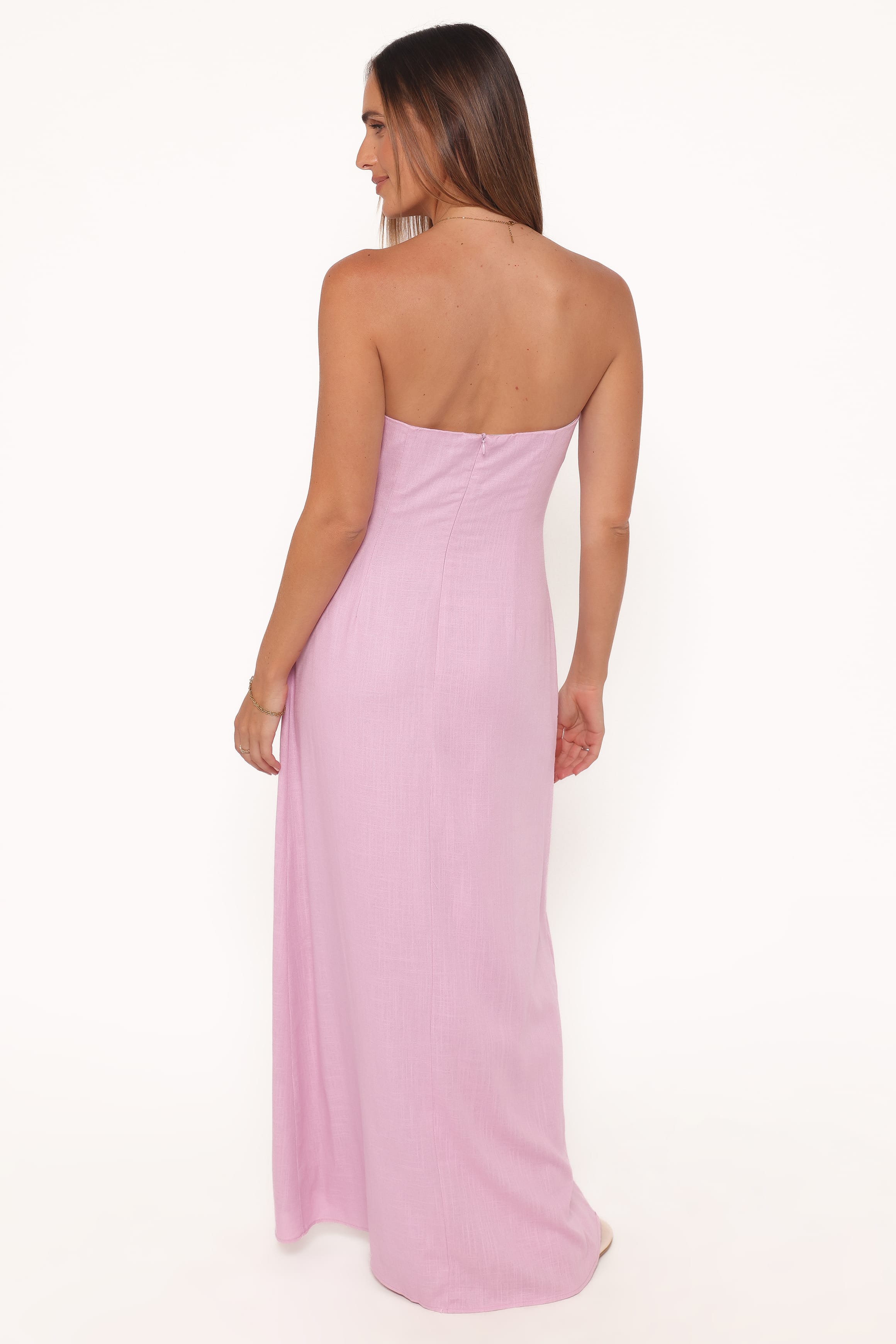 Petal and Pup USA DRESSES Bolton Strapless Maxi Dress - Lavender
