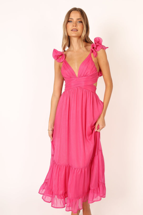 Petal and Pup USA DRESSES Bonito Maxi Dress - Berry