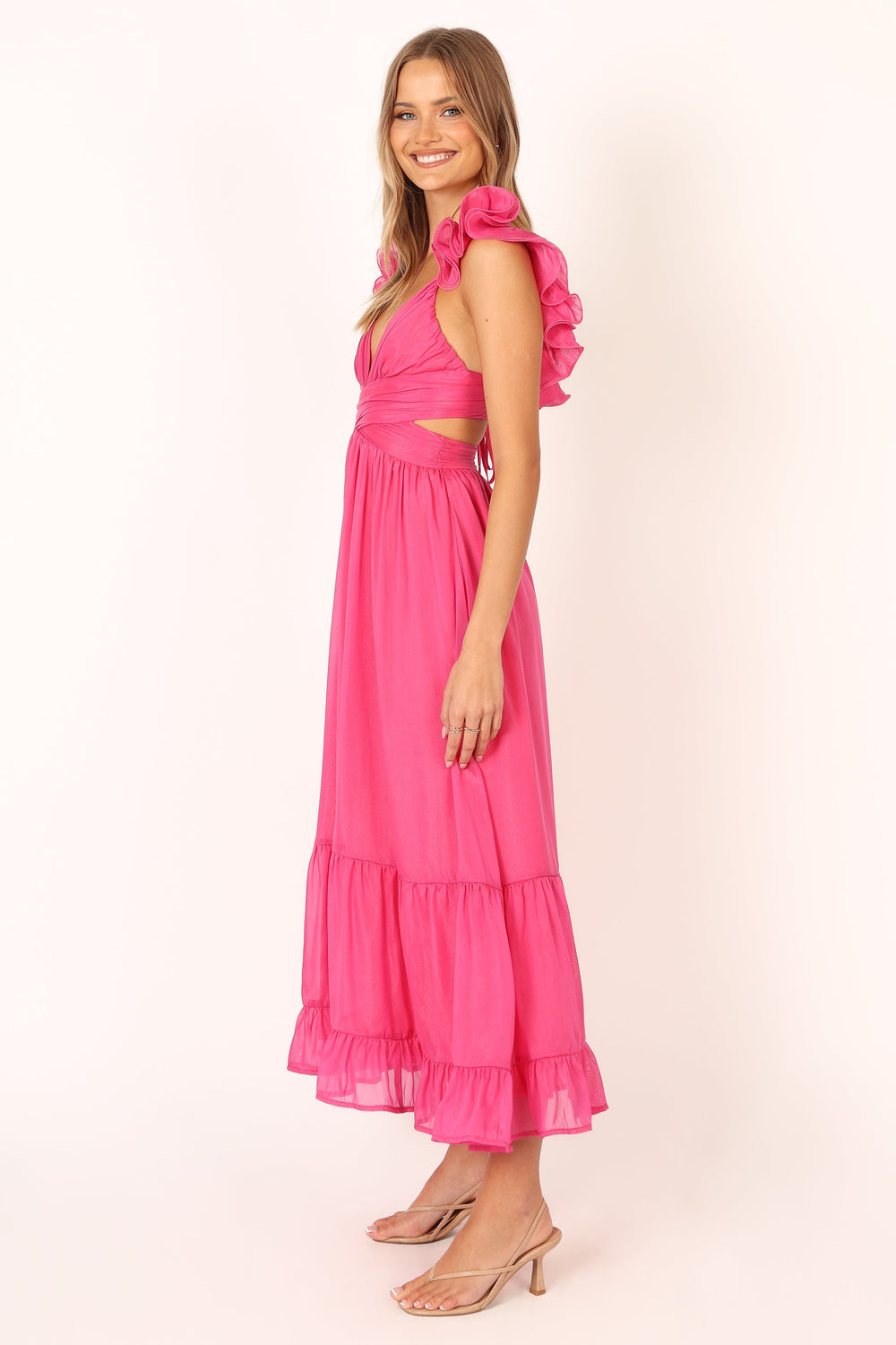 Bonito Midi Dress - Berry - Petal & Pup USA